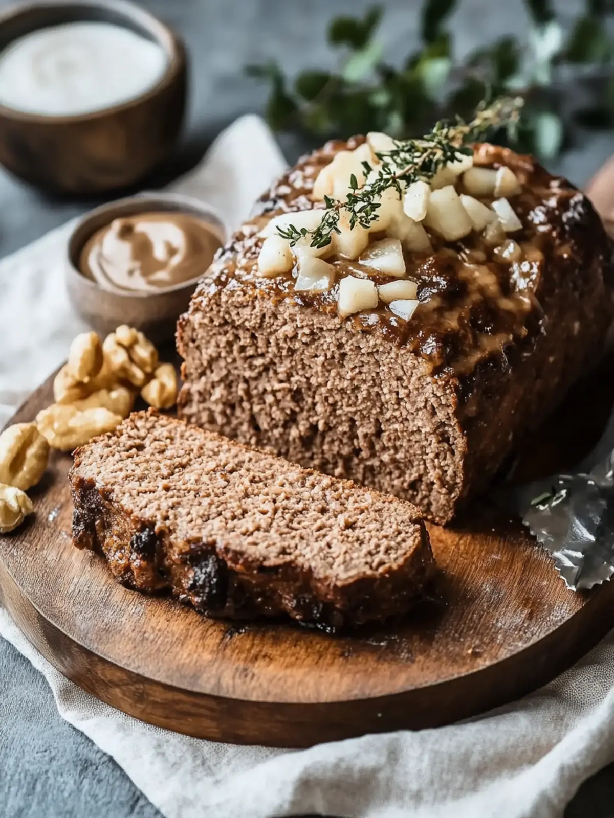 Herzhafter Fleischlaib mit Brauner Soße für ein Zuhause-Gefühl 2 Herzhafter Fleischlaib mit Brauner Soße, der sich wie Zuhause anfühlt