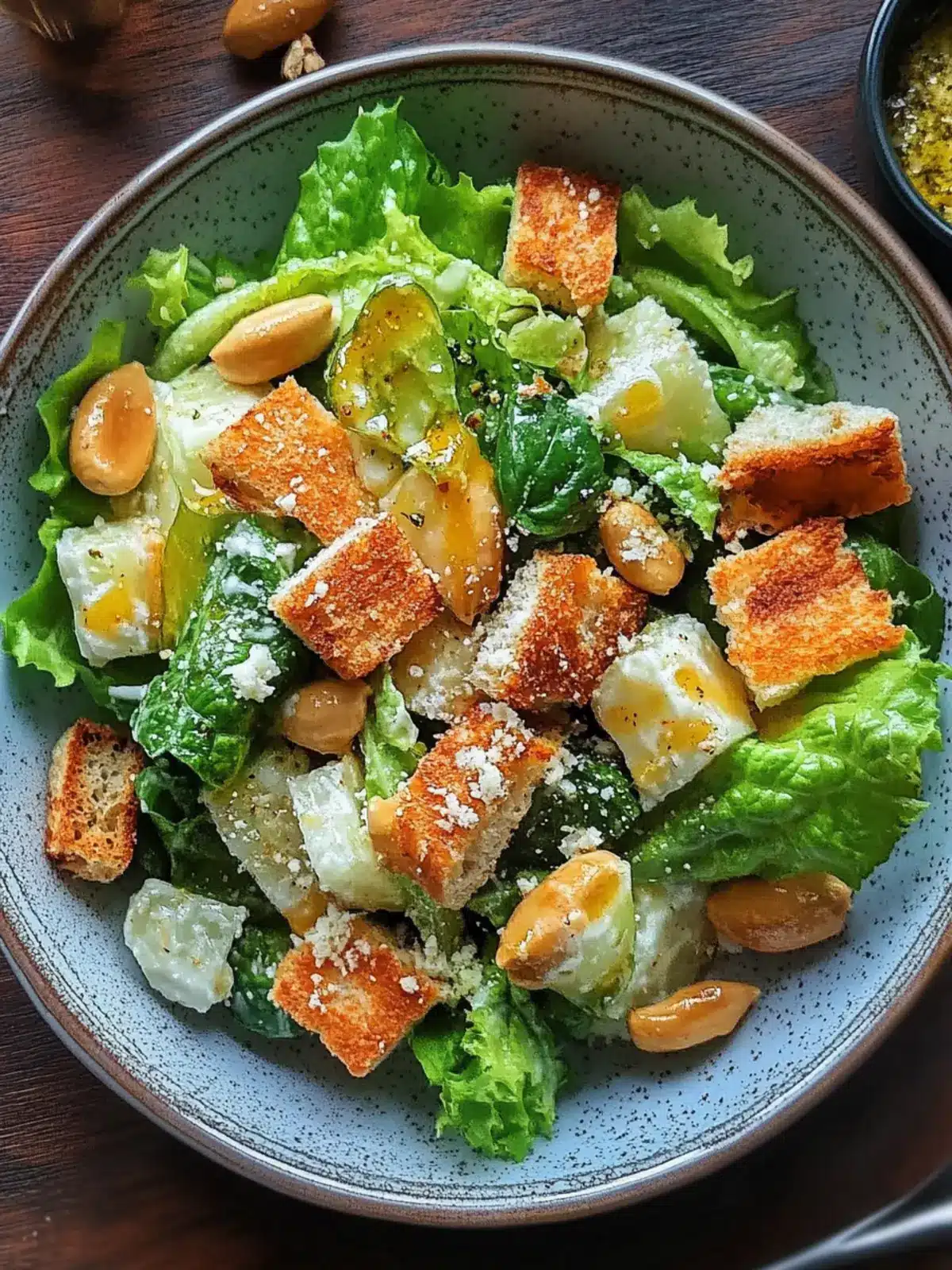 Gurken Caesar Salat – Frisch, lecker und super einfach! 4 Gurken Caesar Salat