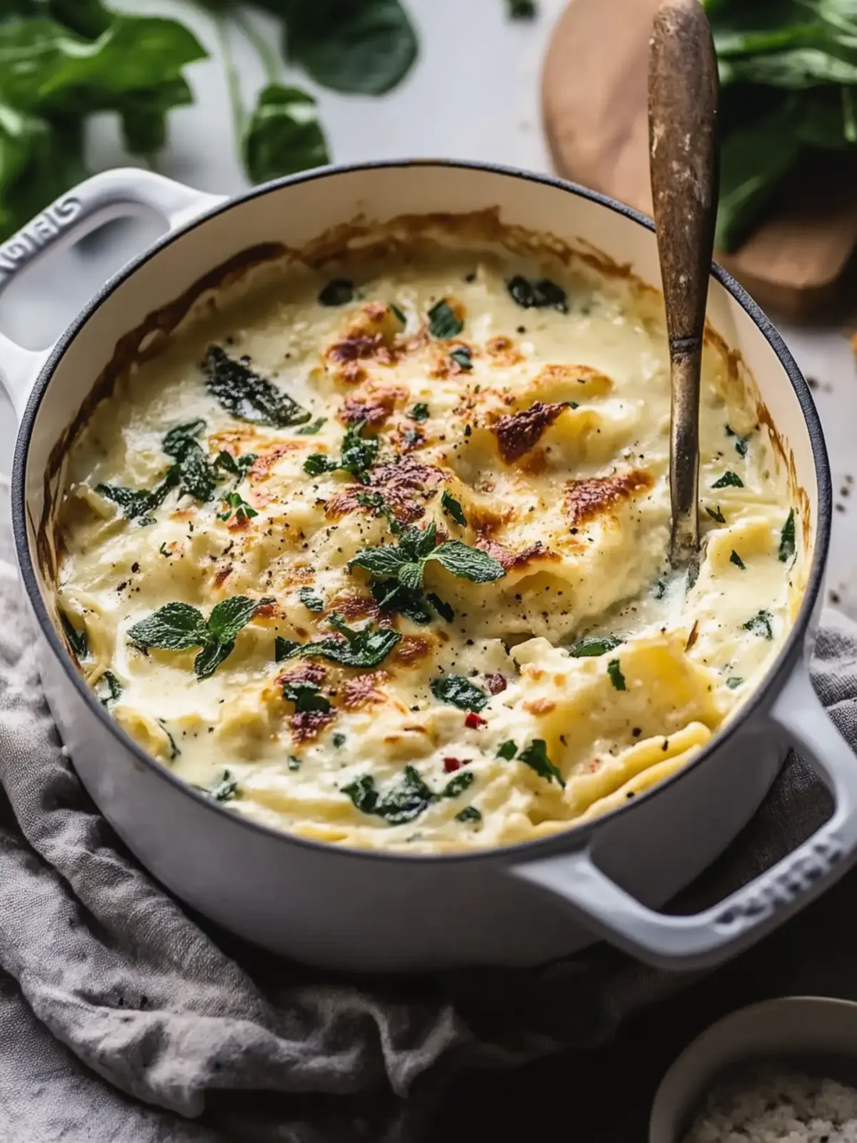 Schnelle weiße Lasagnasuppe für den perfekten Feierabendgenuss 3 Schnelle weiße Lasagnasuppe