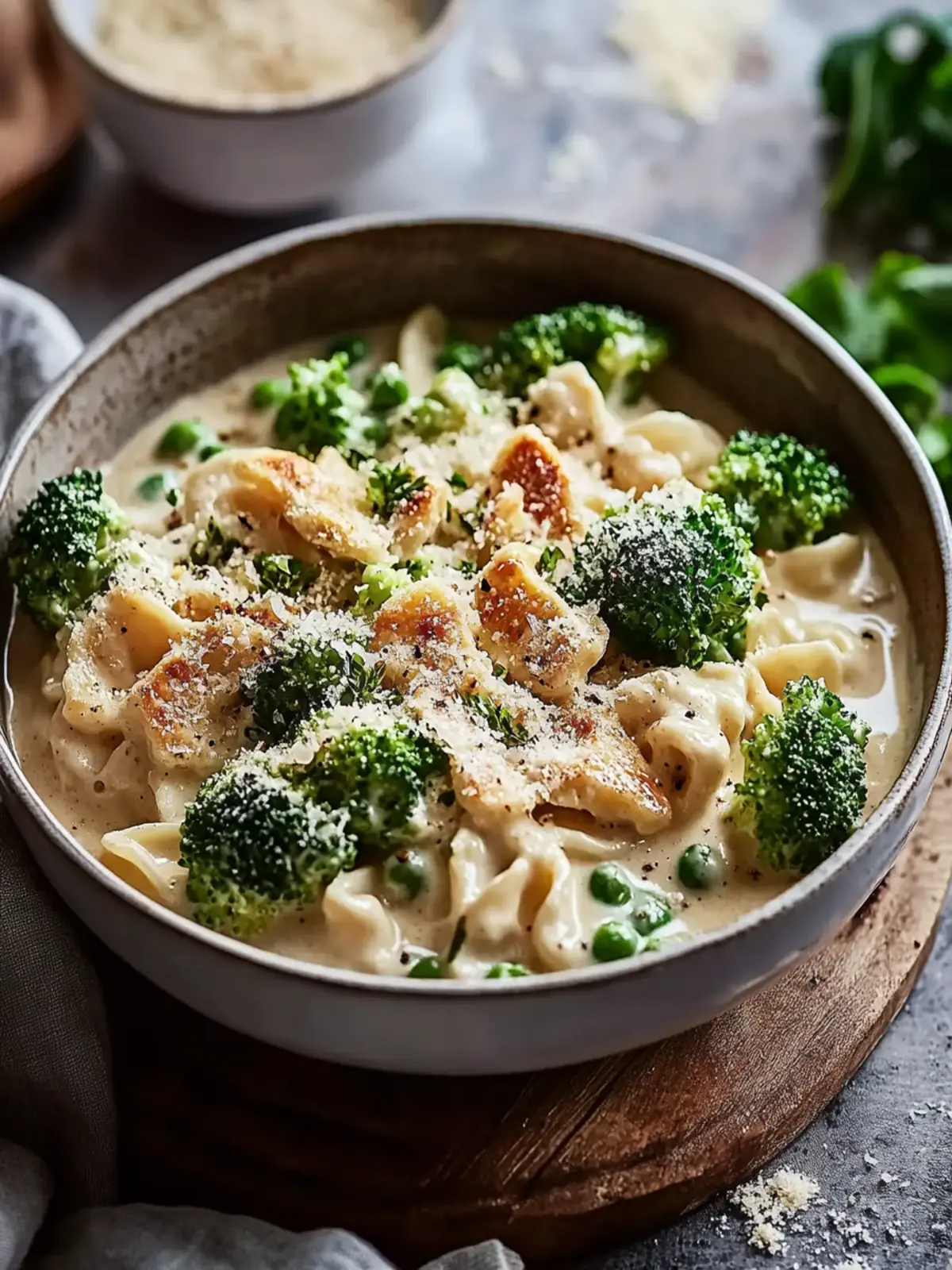 Indulgente Hühnchen-Brokkoli-Afredo In 30 Minuten Genießen 3 Indulgente Hühnchen-Brokkoli-Afredo In 30 Minuten fertig