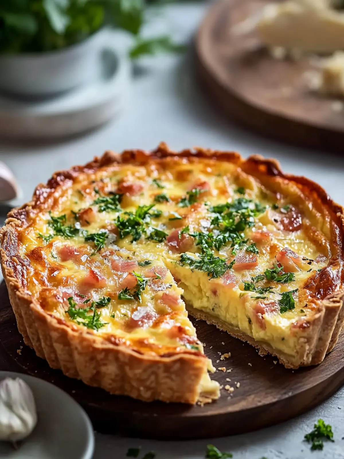 Räucherlachs-Quiche mit Spinat: Ein Genuss für dein Brunchfest 3 Räucherlachs-Quiche