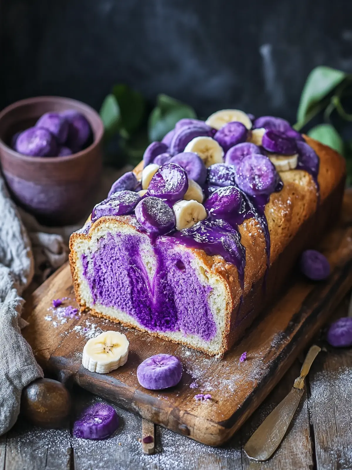 Marmelade Ube Bananenbrot: Ein kreatives, buntes Geschmackserlebnis 5 Marmelade Ube Bananenbrot: Eine farbenfrohe Wendung der Tradition