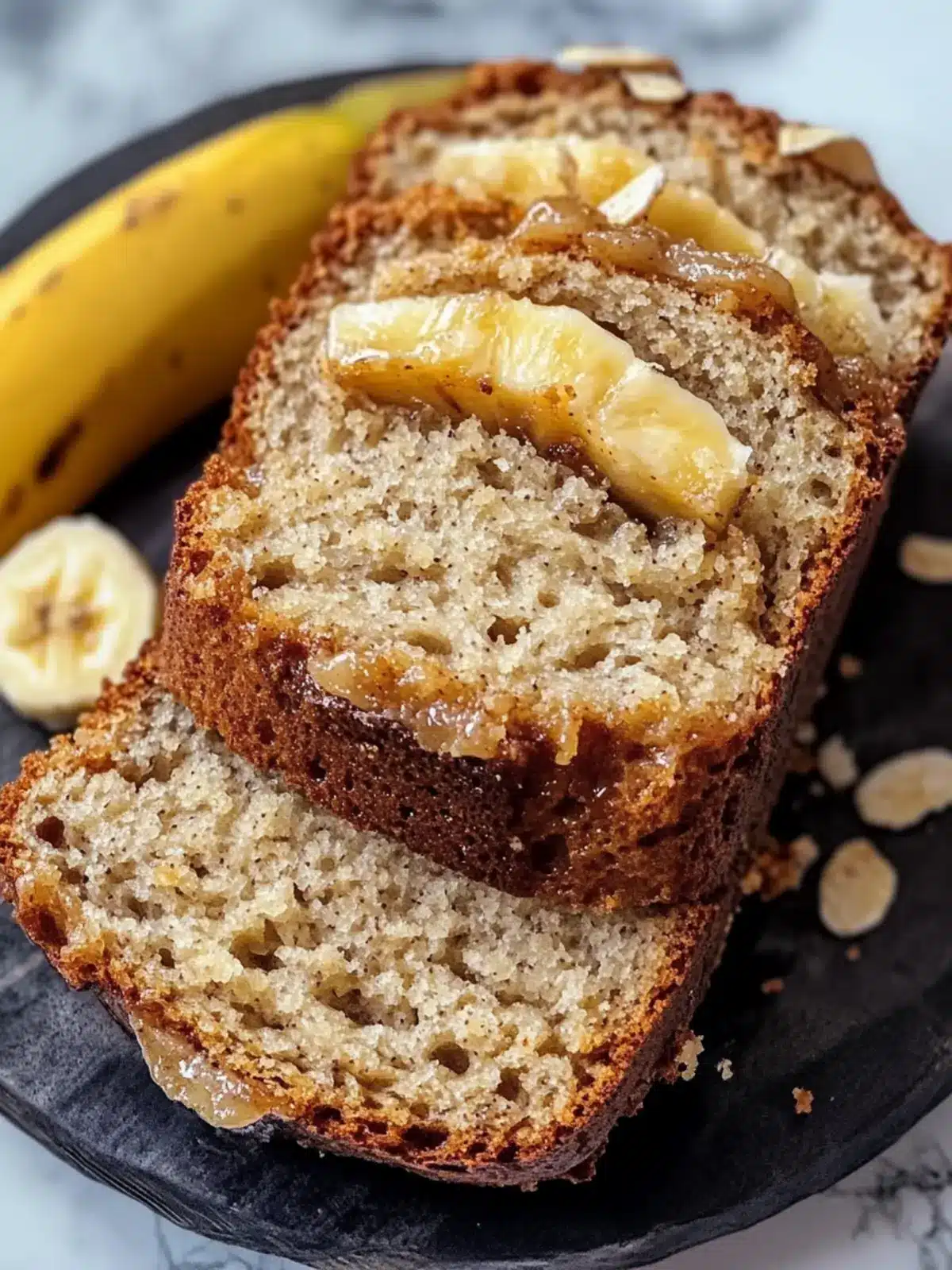 Das BESTE Honig-Vanille-Bananenbrot ~ Fluffig und einfach! 5 Das BESTE Honig-Vanille-Bananenbrot ~ Weich & Luftig, Einfaches Rezept