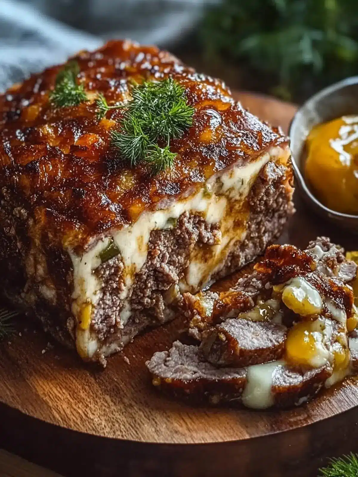 Käse Hackbraten Auflauf – Gemütliches Essen für die ganze Familie 2 Käse Hackbraten Auflauf