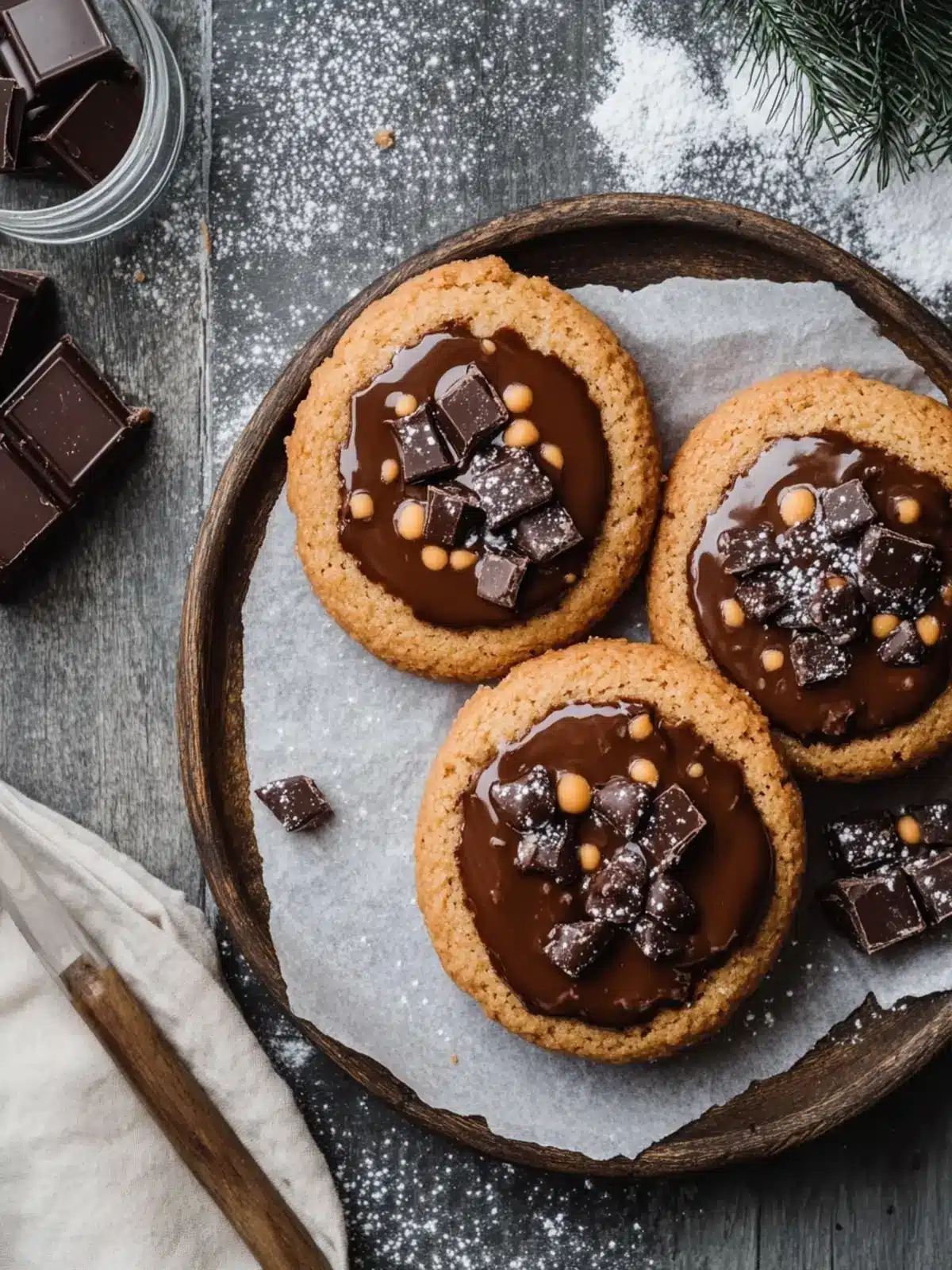 Karamell Schokoladenstückchen Kekse für den ultimativen Genuss 4 Karamell Schokoladenstückchen Kekse