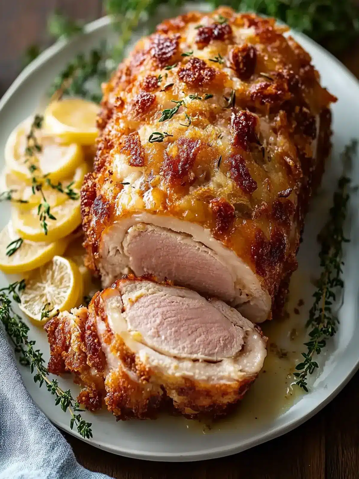 Herzhafter Hähnchen-Cordon-Bleu-Fleischlaib für glückliche Esser 3 Herzhafter Hähnchen-Cordon-Bleu-Fleischlaib um Ihre Familie zu begeistern