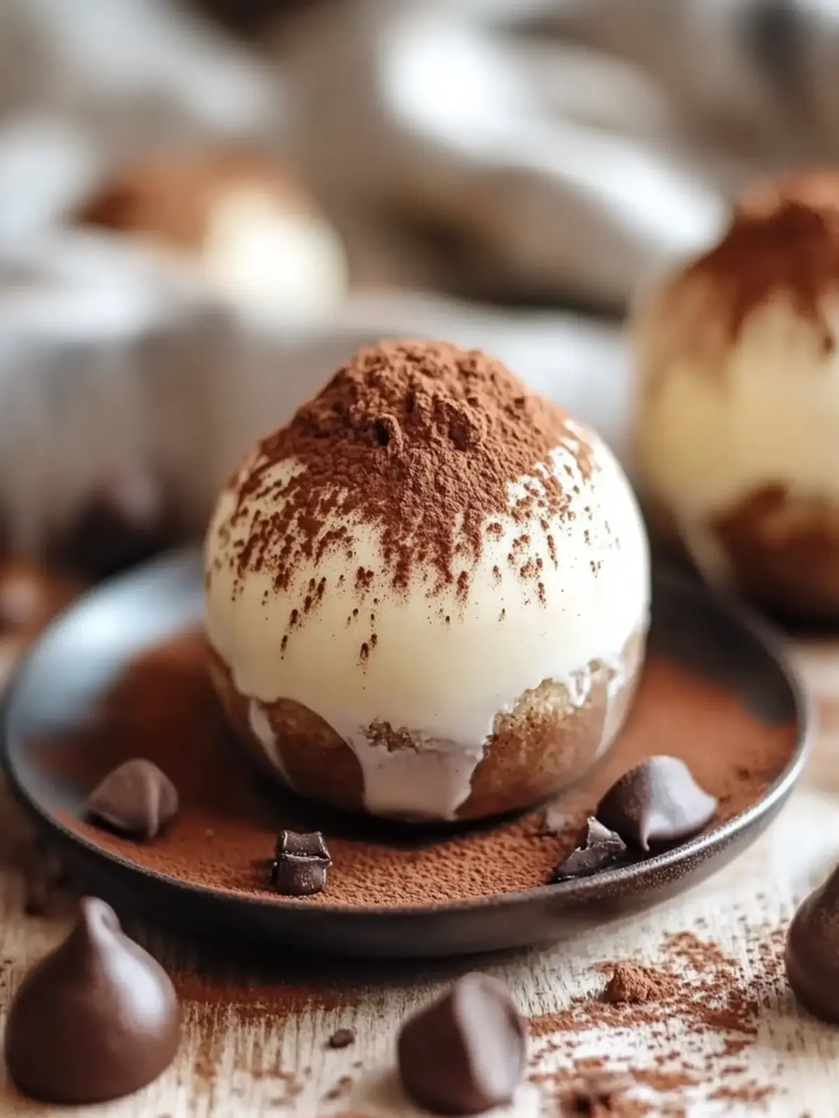 Traumhafte Tiramisu-Bällchen – Desserts zum Verlieben 5 Tiramisu-Bällchen