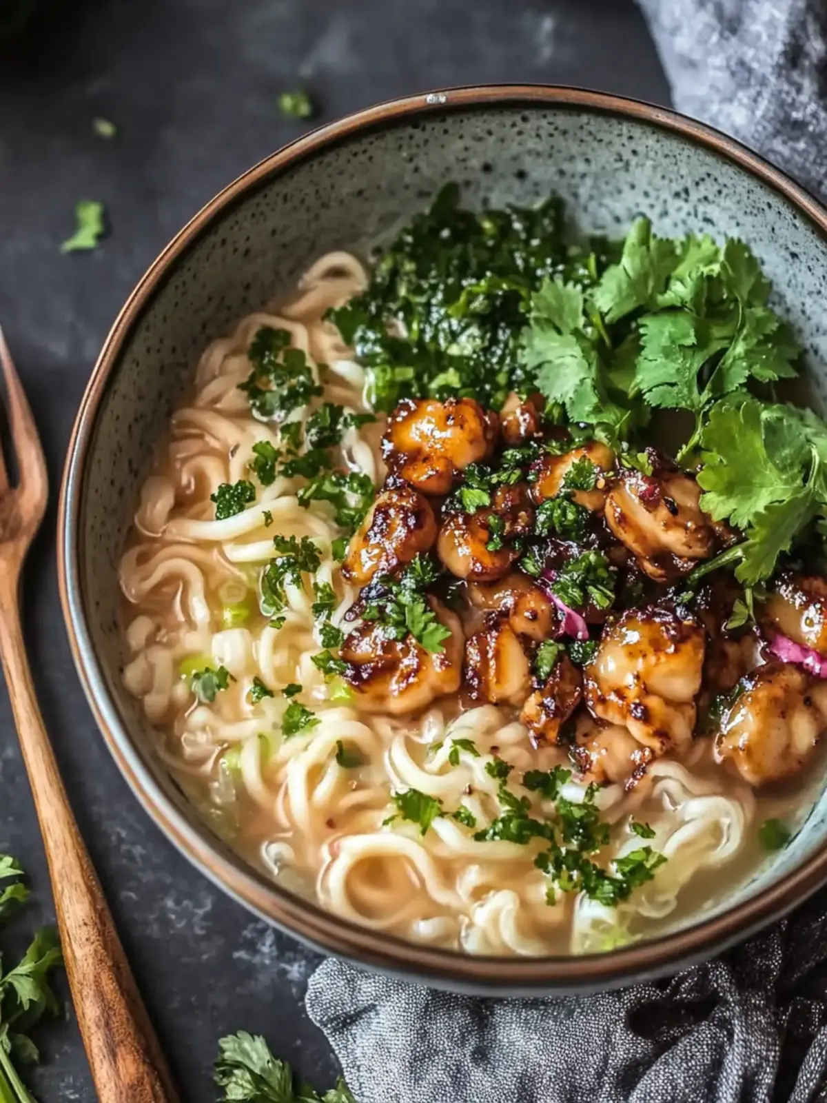 KLEBRIGE KNOBLAUCH-HÜHNCHEN-NUDELN UNWIDERSTEHLICH für Schnelle Abende 5 KLEBRIGE KNOBLAUCH-HÜHNCHEN-NUDELN UNWIDERSTEHLICH