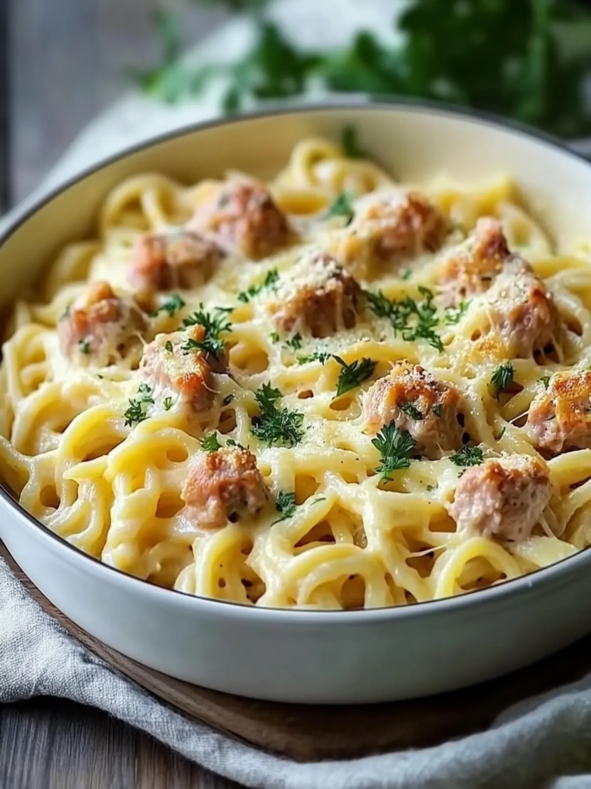 Herzhafter Schwedenfleischbällchen-Pasta-Auflauf für Familie und Freunde 2 Herzhafter Schwedenfleischbällchen-Pasta-Auflauf, den jeder lieben wird