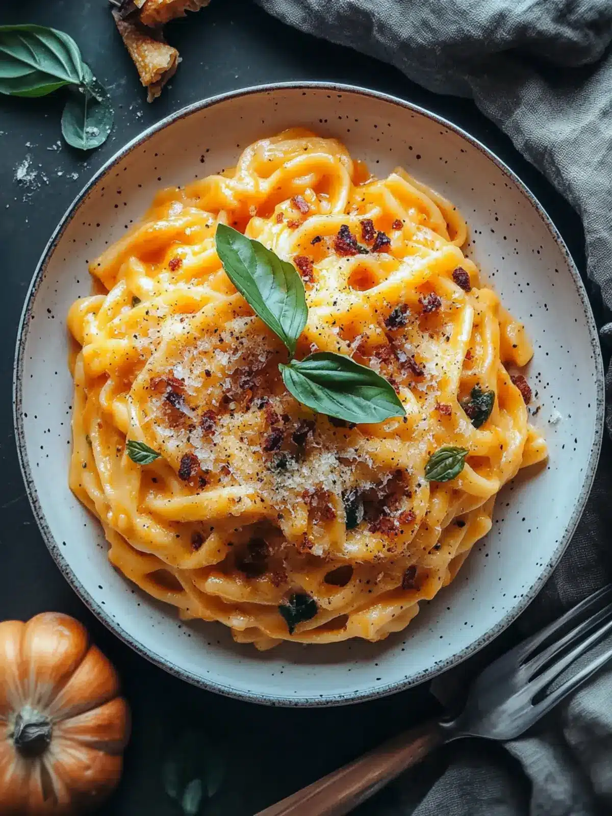 Cremige Butternut-Kürbis-Pasta für gemütliche Herbstabende 3 Cremige Butternut-Kürbis-Pasta für gemütliche Herbstnächte