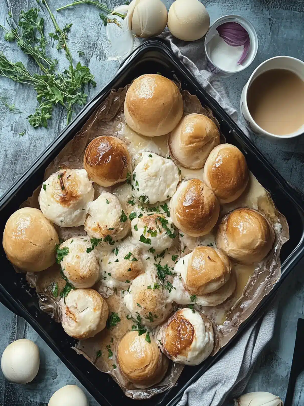 Knödel und Huhn: Das perfekte Familiengericht für jeden Abend 3 Knödel und Huhn