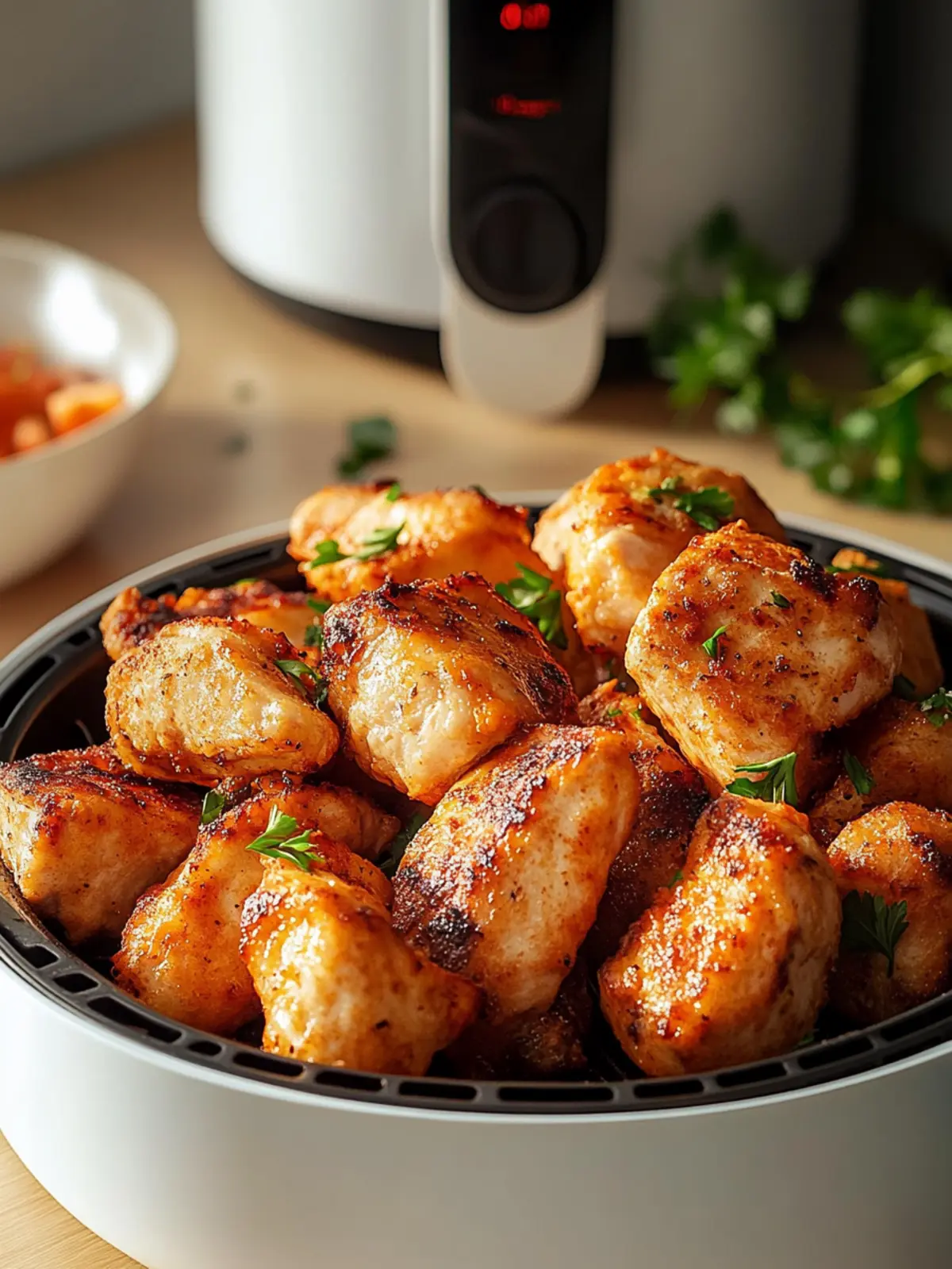 Luftfritteuse Hähnchen