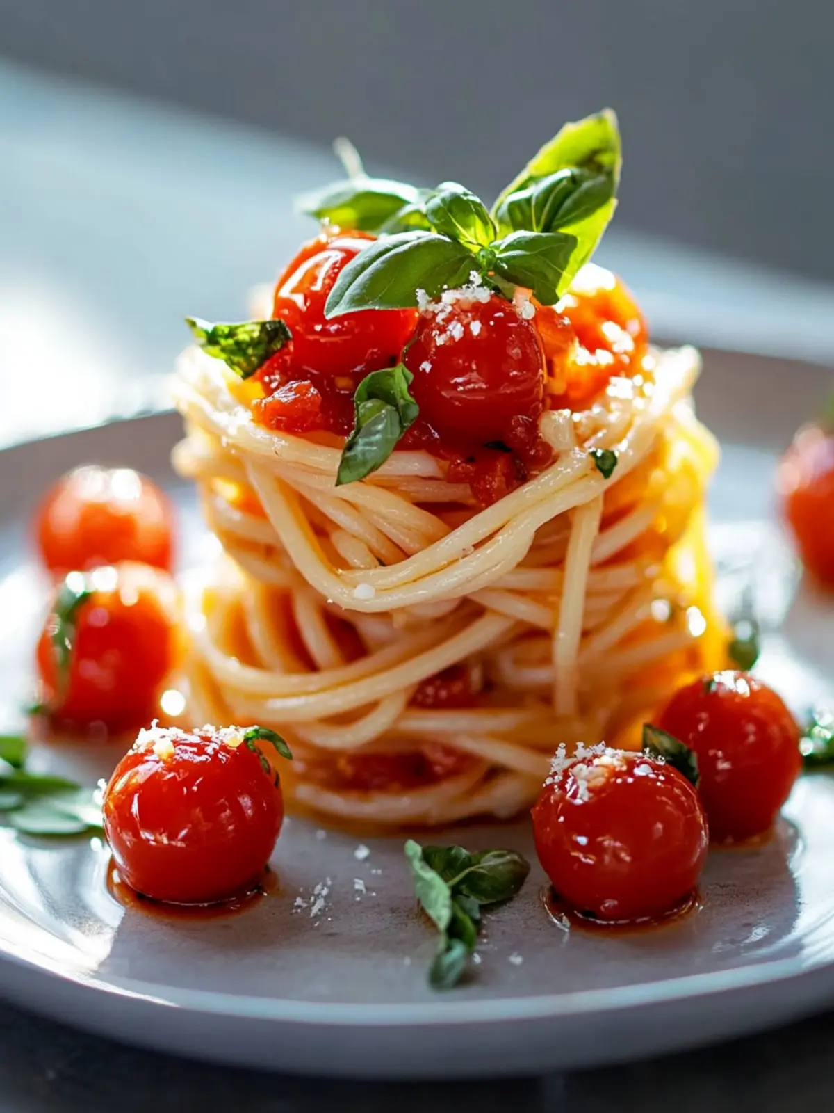 Mini cremige Tomaten-Garlic-Pasta im Glas für stressfreie Lunches 3 Mini cremige Tomaten-Garlic-Pasta im Glas