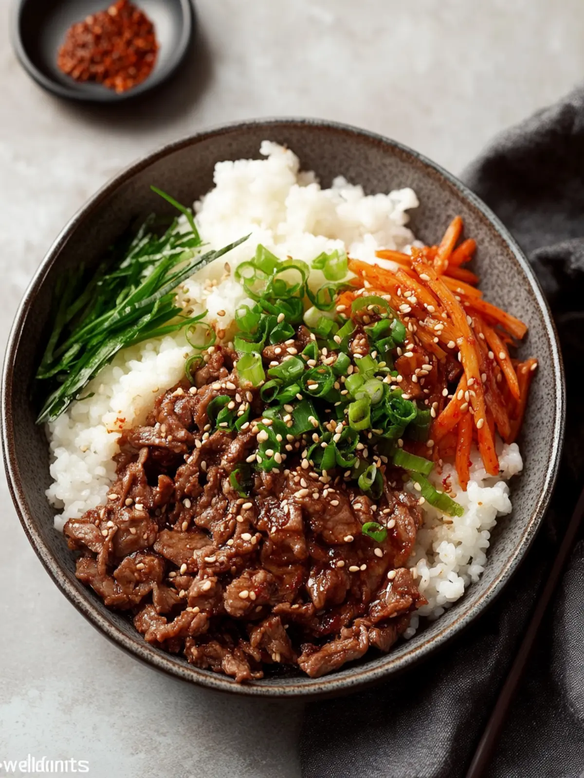 Schnelle und einfache koreanische Rinderhackfleisch-Schüssel für jeden Abend 3 Schnelle und einfache koreanische Rinderhackfleisch-Schüssel