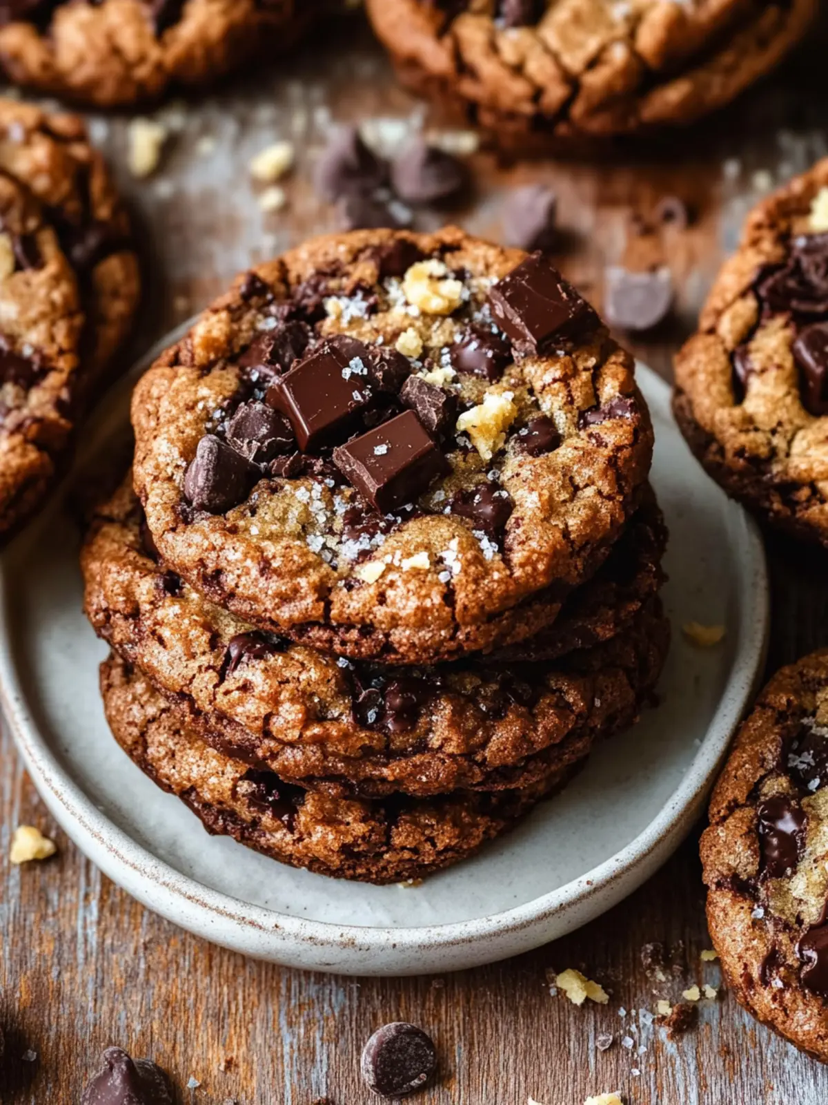 Schokoladenkekse ohne braunen Zucker – Soft und lecker genießen 4 Schokoladenkekse ohne braunen Zucker