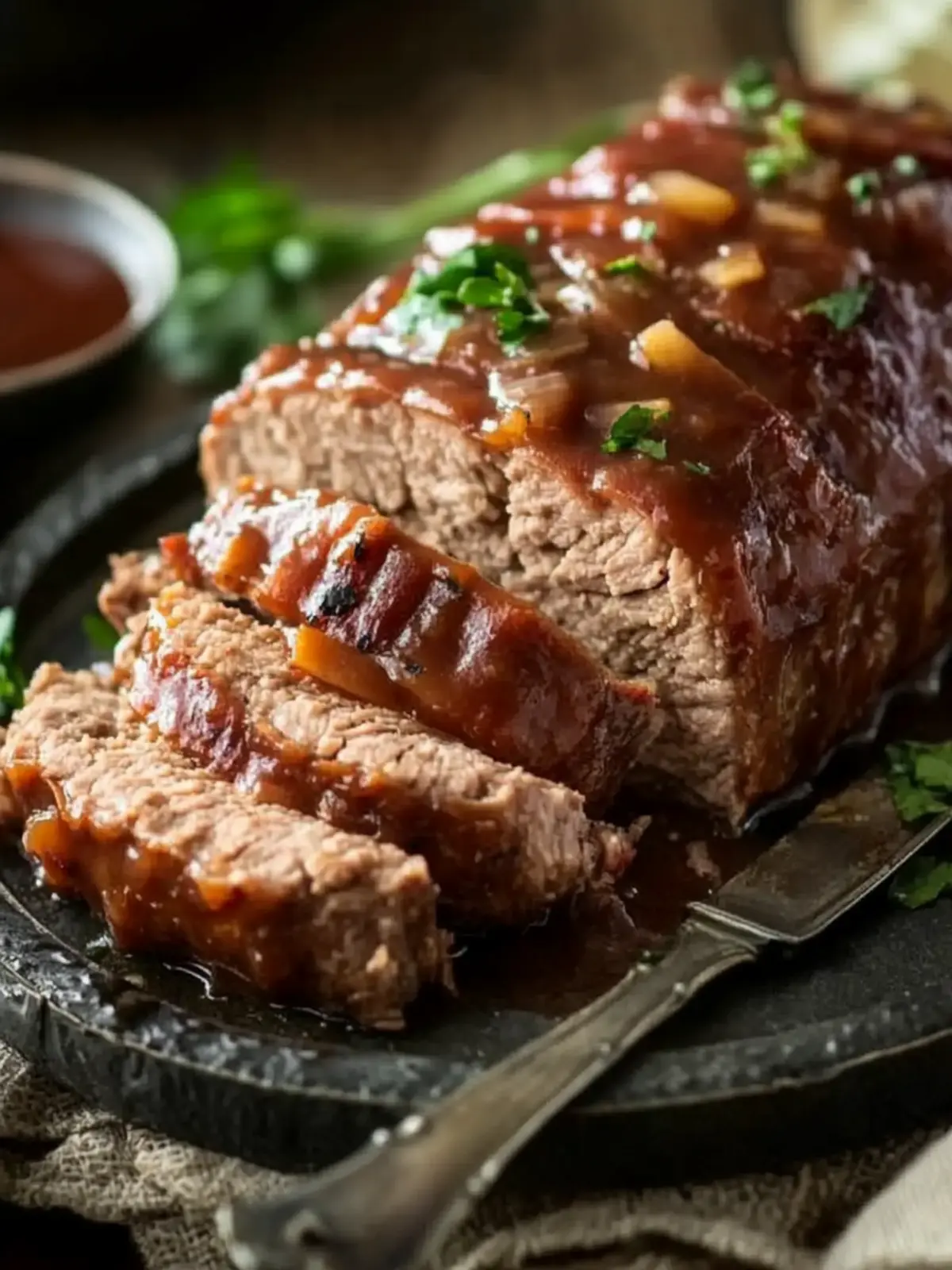 Klassisches hausgemachtes Hackbraten Rezept mit süßem Glanz 5 Klassisches hausgemachtes Hackbraten Rezept