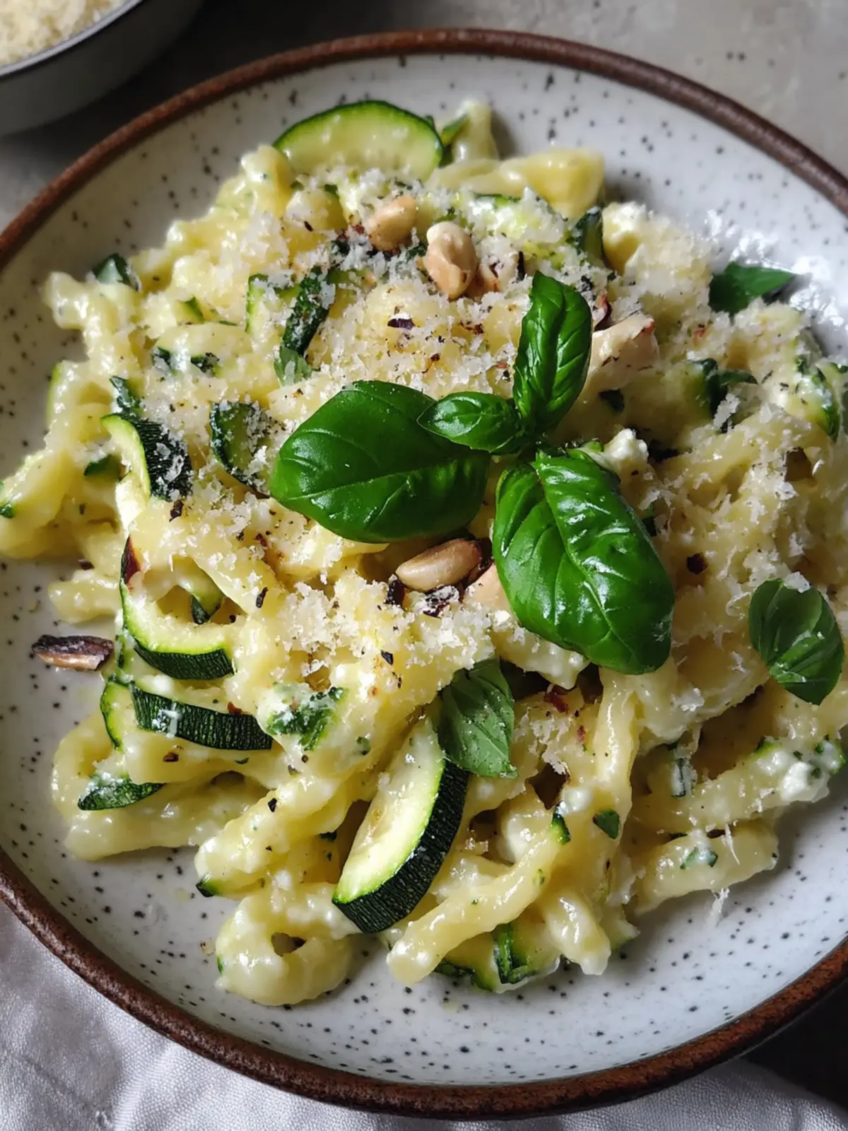 Gemelli mit Zucchini und Ricotta – Schnelles Sommervergnügen 4 Gemelli mit Zucchini und Ricotta