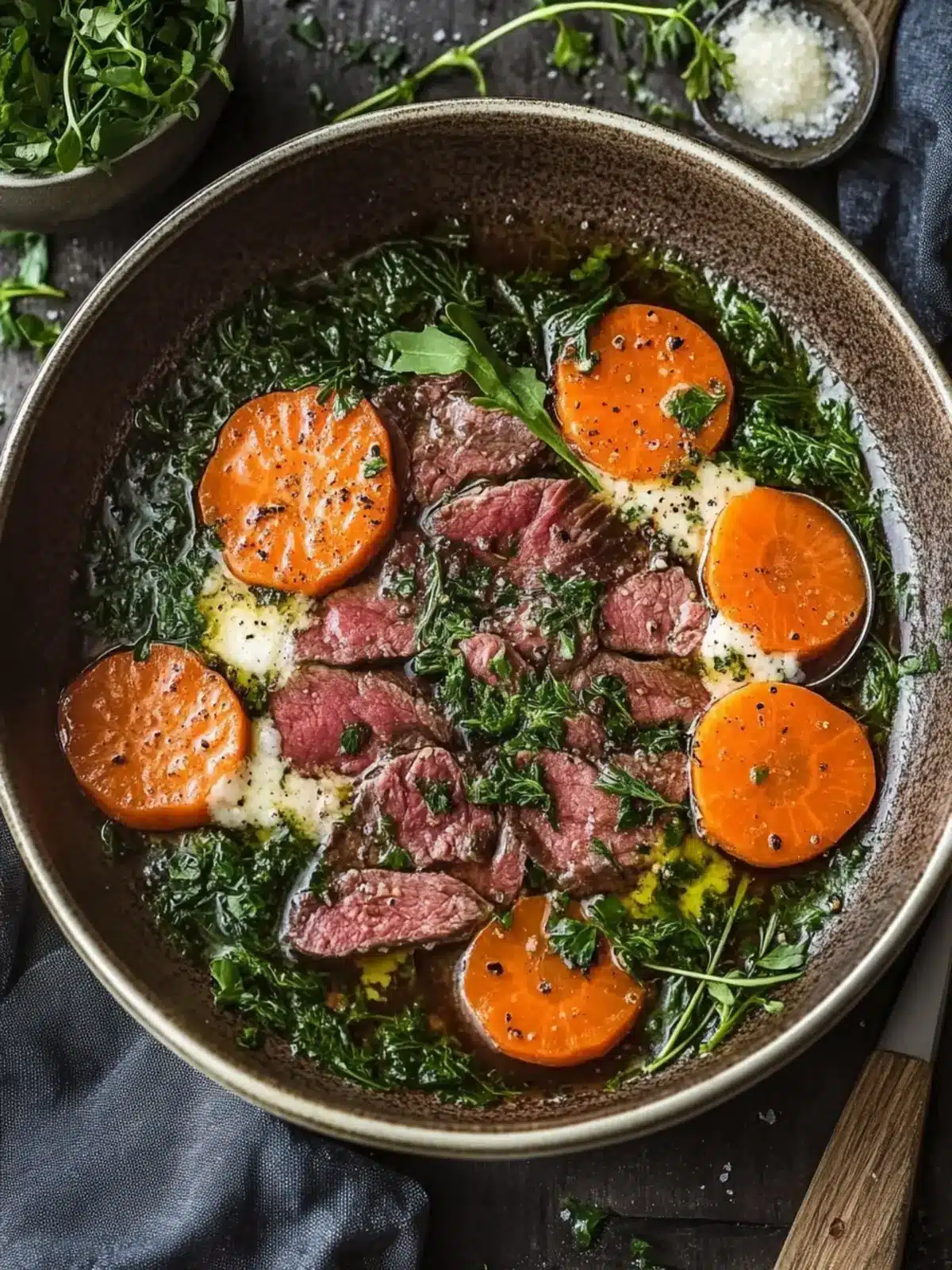 Köstlicher Karotteneintopf mit Hackfleisch für die ganze Familie 2 Karotteneintopf mit Hackfleisch