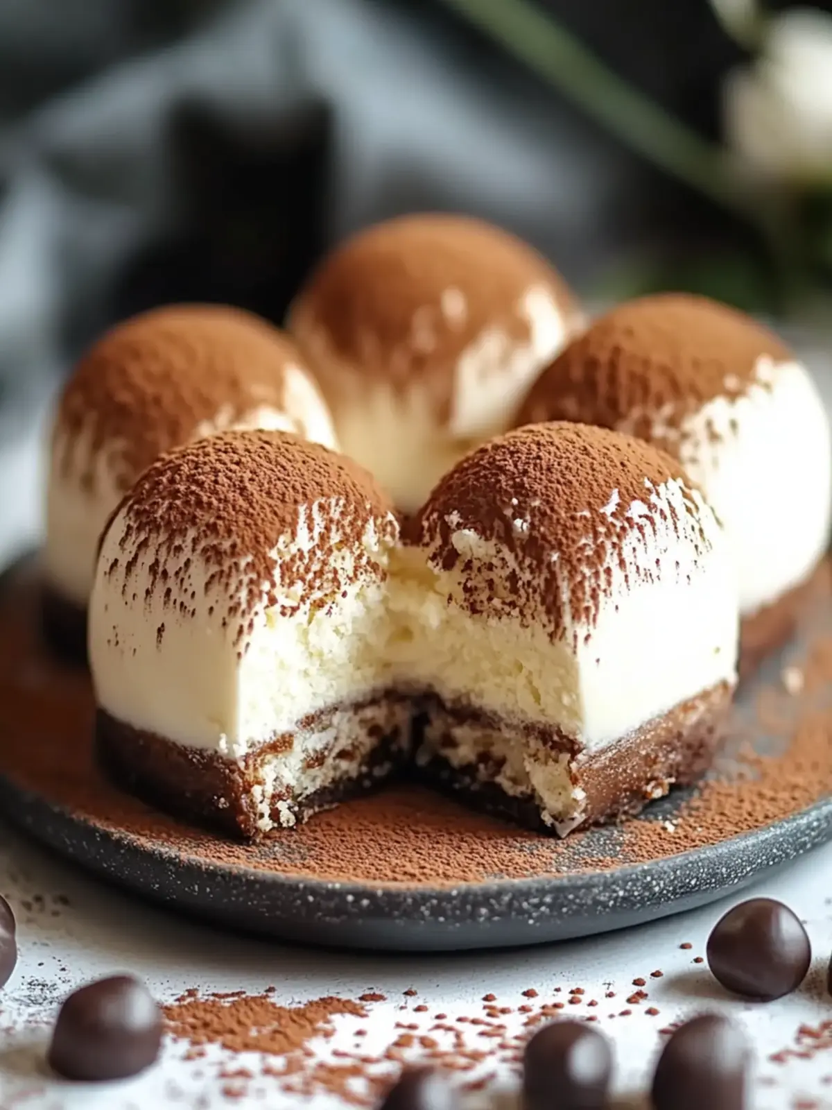 Traumhafte Tiramisu-Bällchen – Desserts zum Verlieben 4 Tiramisu-Bällchen