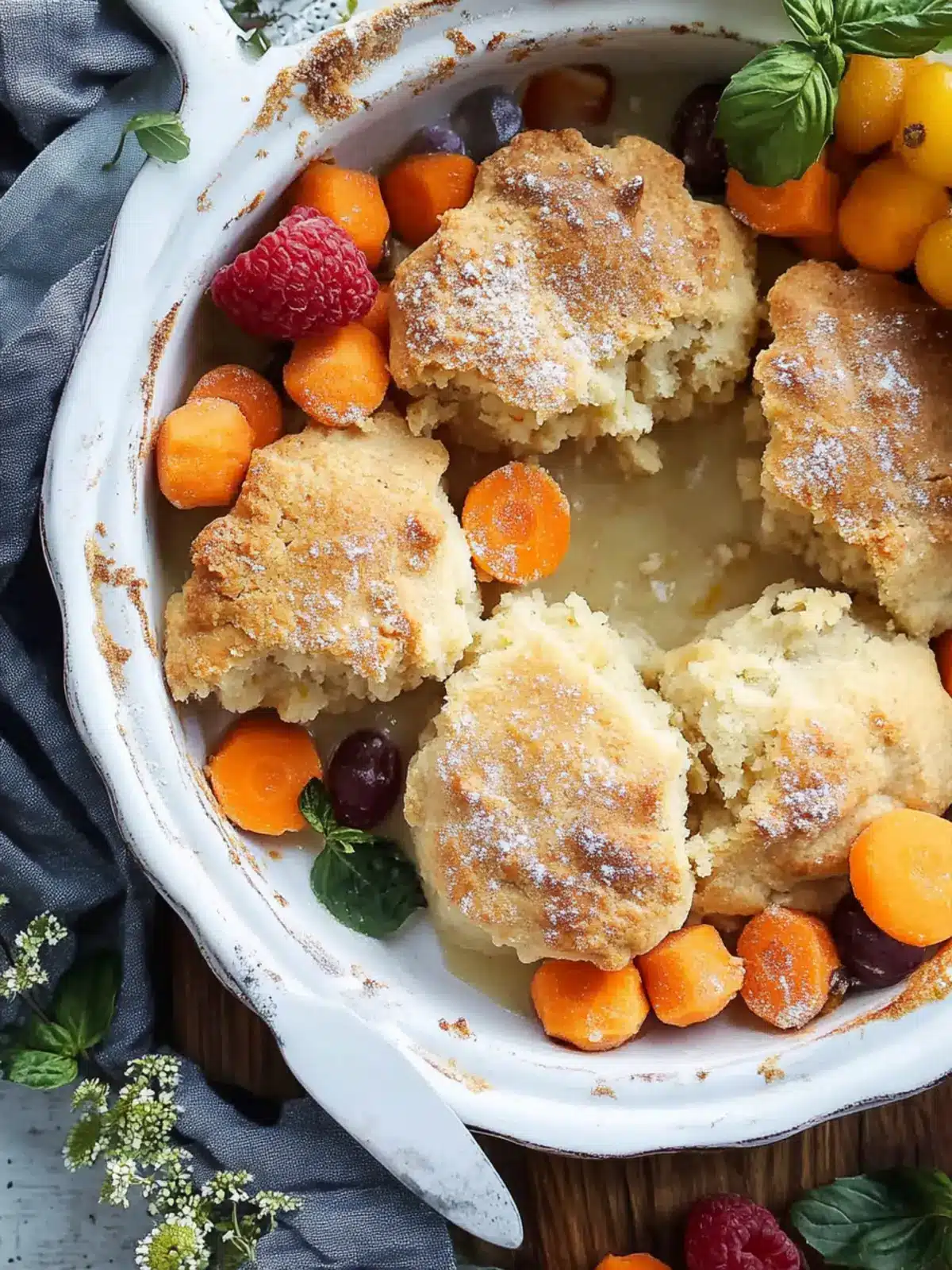 Hühnchen-Cobbler: Das herzliche Familienrezept für Gemütlichkeit 3 Hühnchen-Cobbler