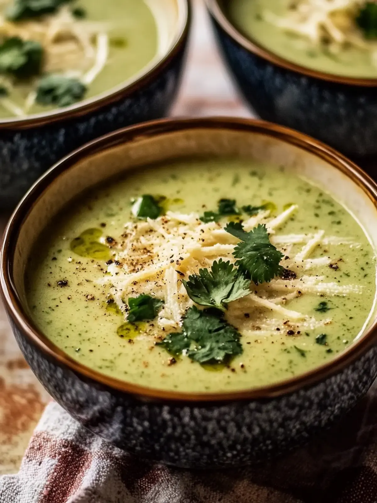 Cremige Rauchige Hühnchen Poblano Suppe für Gemütliche Abende 5 Cremige Rauchige Hühnchen Poblano Suppe