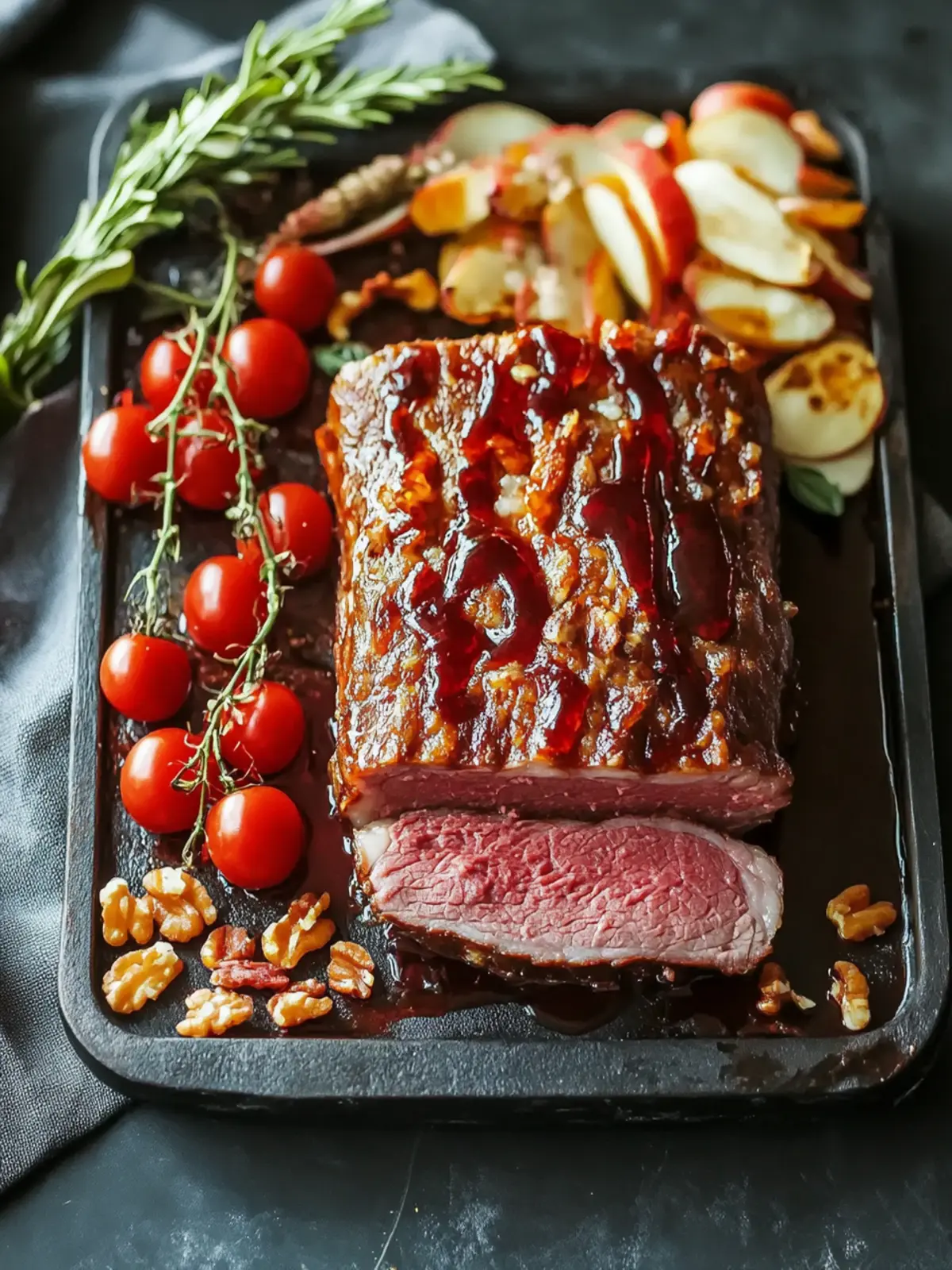 Herzhafter Rinder- und Schweinefleischauflauf für Liebhaber von Komfortnahrung