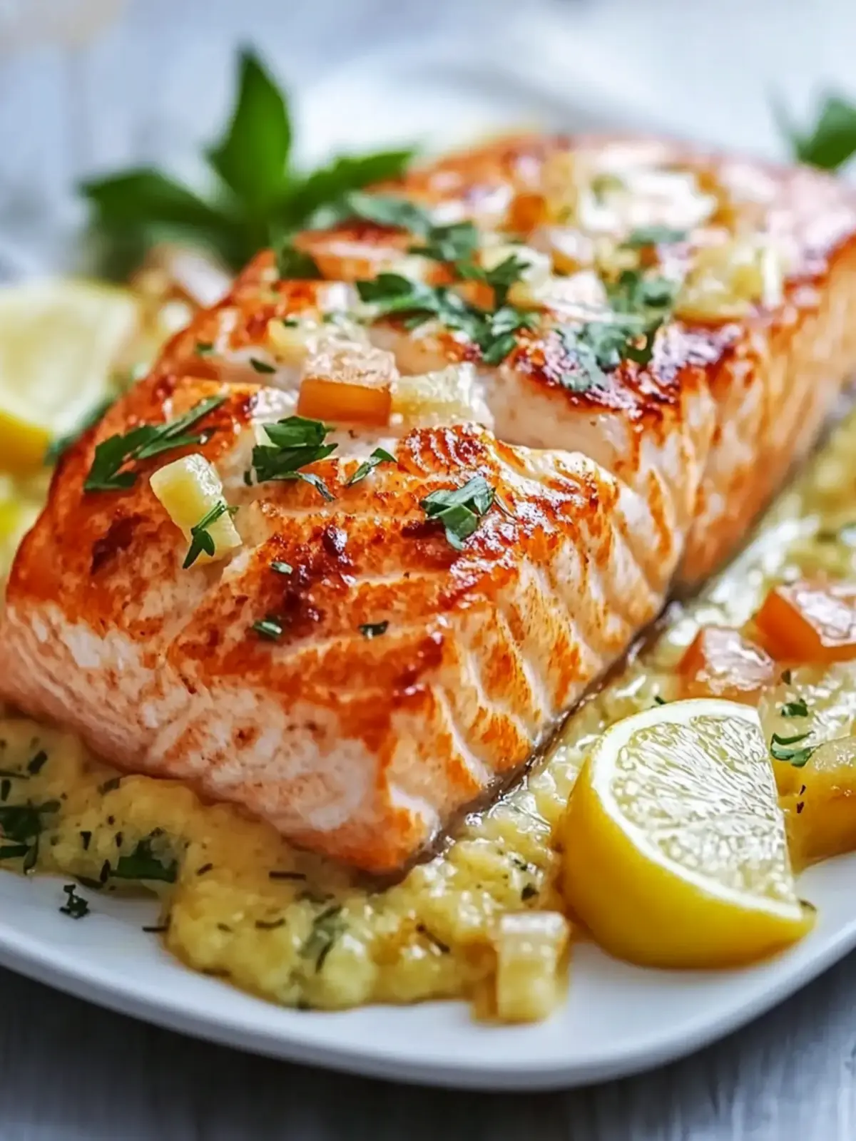 Krabben- und Garnelengefüllter Lachs für dein Luxusdinner 3 Krabben- und Garnelengefüllter Lachs für ein luxuriöses Dinner-Erlebnis