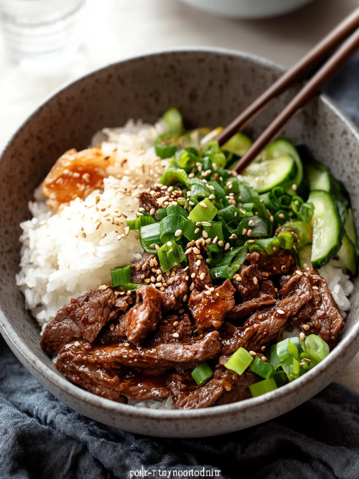 Schnelle und einfache koreanische Rinderhackfleisch-Schüssel für jeden Abend 5 Schnelle und einfache koreanische Rinderhackfleisch-Schüssel