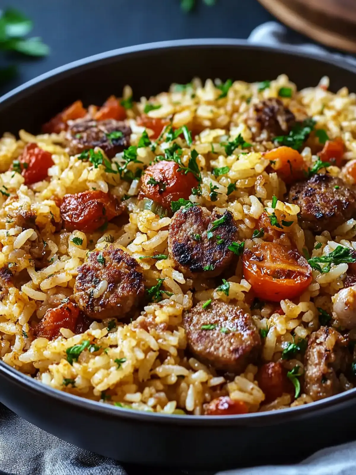 Herzhafter Shrimp-Wurst Dirty Rice für Geschmacksliebhaber 2 Herzhafter Shrimp-Wurst Dirty Rice Rezept für Geschmacksliebhaber