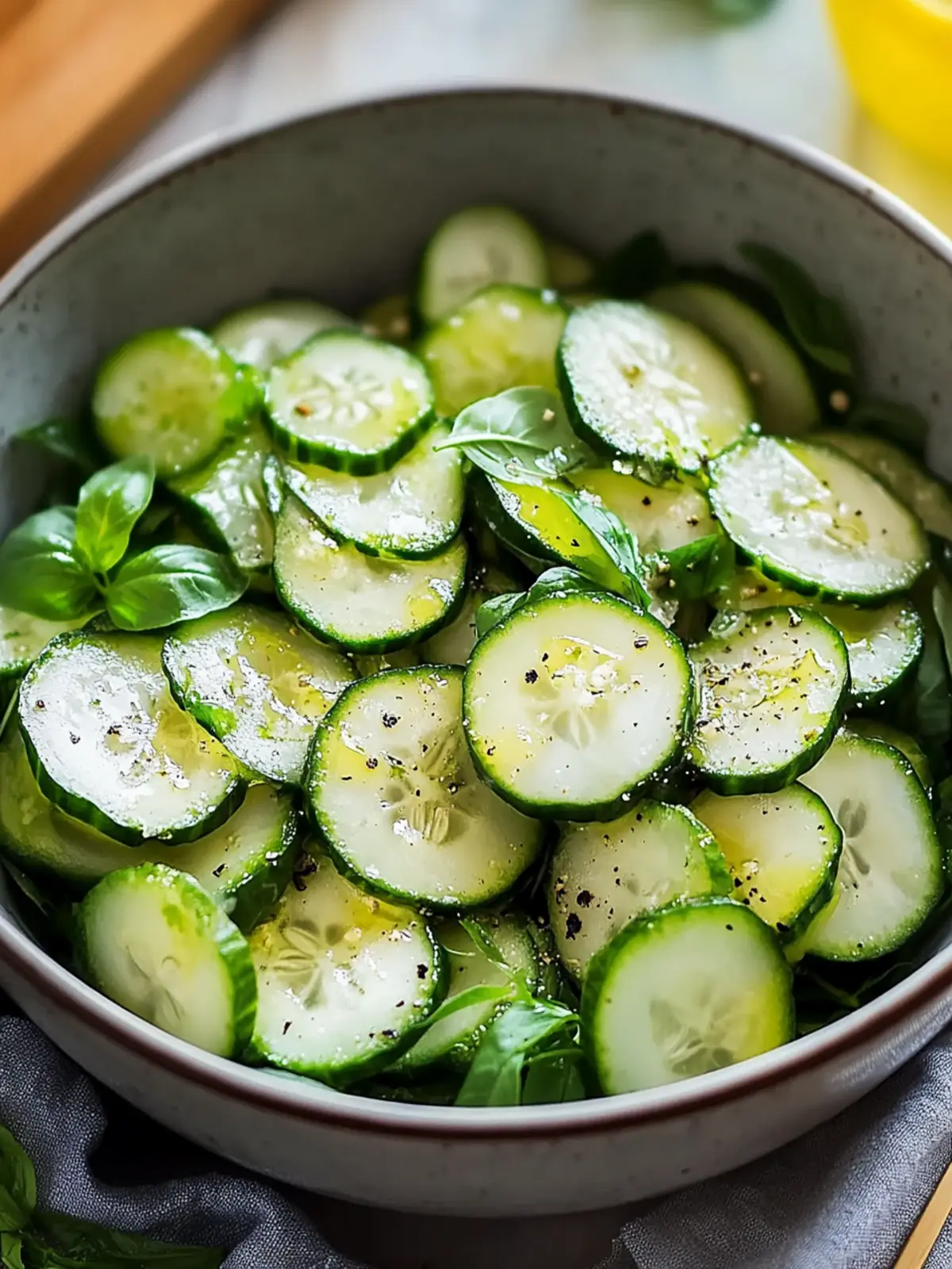 Gurken-Salat: Ultimatives Rezept für erfrischenden Genuss 4 Gurken-Salat: Ein unglaubliches ultimatives Rezept für erfrischenden Geschmack