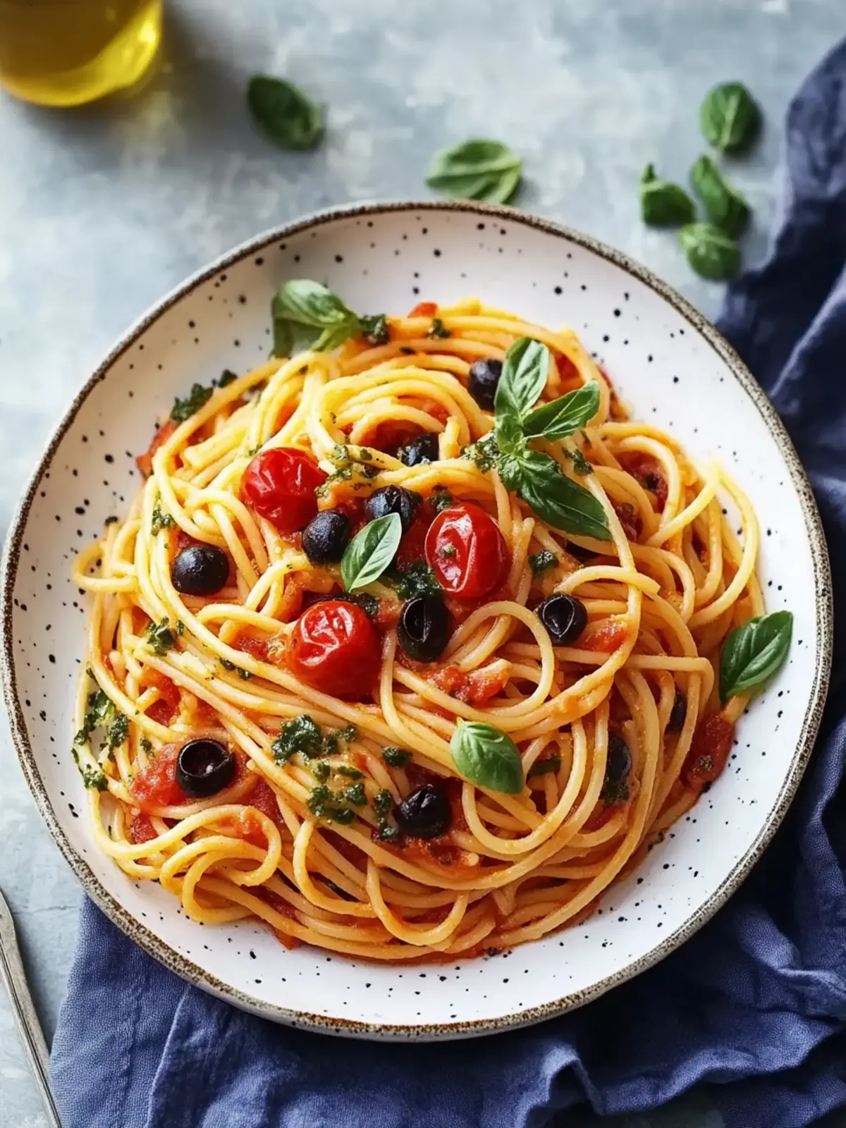 Klassische Pasta Puttanesca: Schnelles, würziges Komfortessen 5 Klassische Pasta Puttanesca