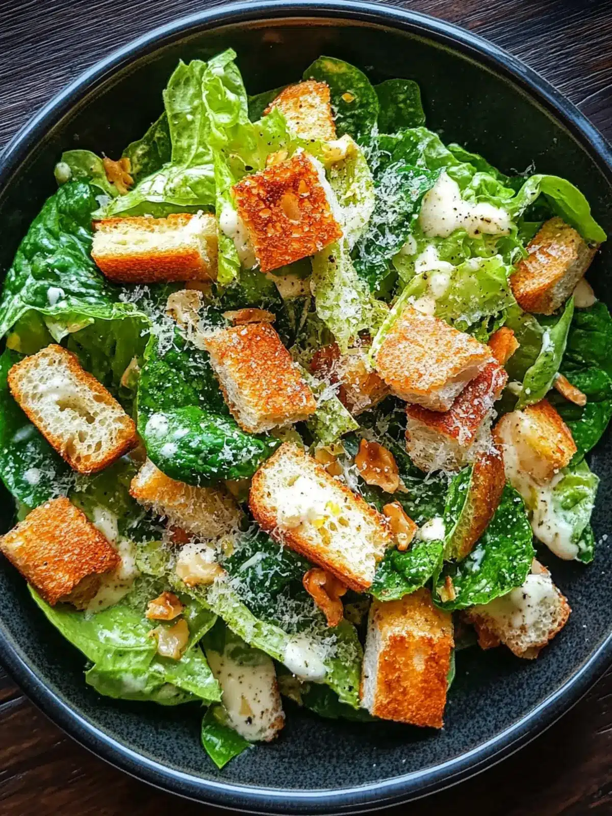 Gurken Caesar Salat – Frisch, lecker und super einfach! 2 Gurken Caesar Salat