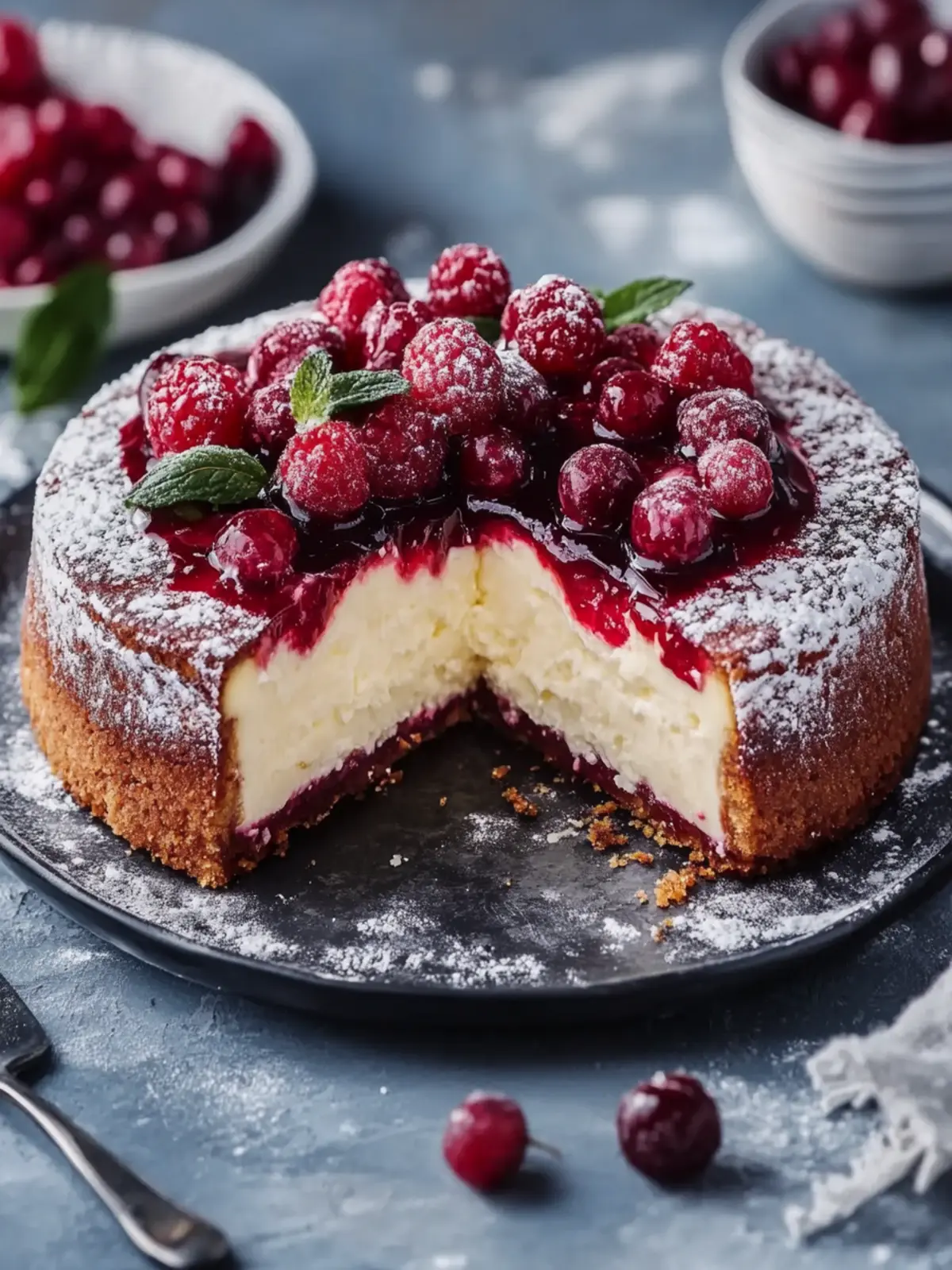 Schwarzwälder Käsekuchen: Cremiger Genuss für echte Feinschmecker 4 Schwarzwälder Käsekuchen