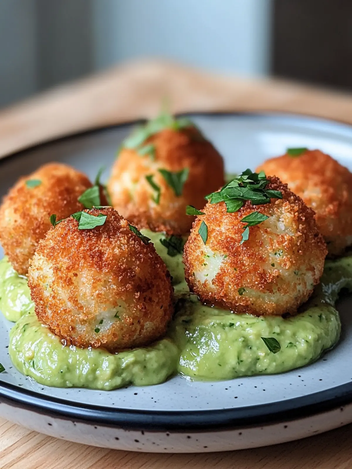 Lachsballen mit cremiger Avocadosauce – gesund und lecker! 3 Lachsballen mit cremiger Avocadosauce
