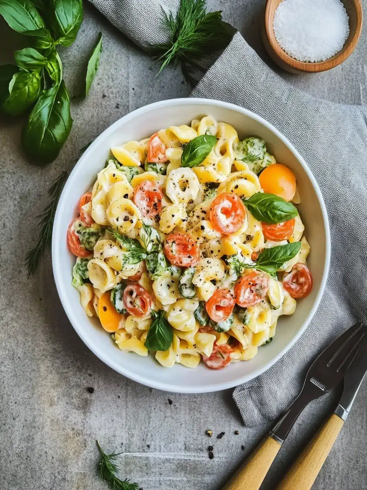 Cremiger Nudelsalat – Der perfekte Genuss für jede Feier 2 Cremiger Nudelsalat