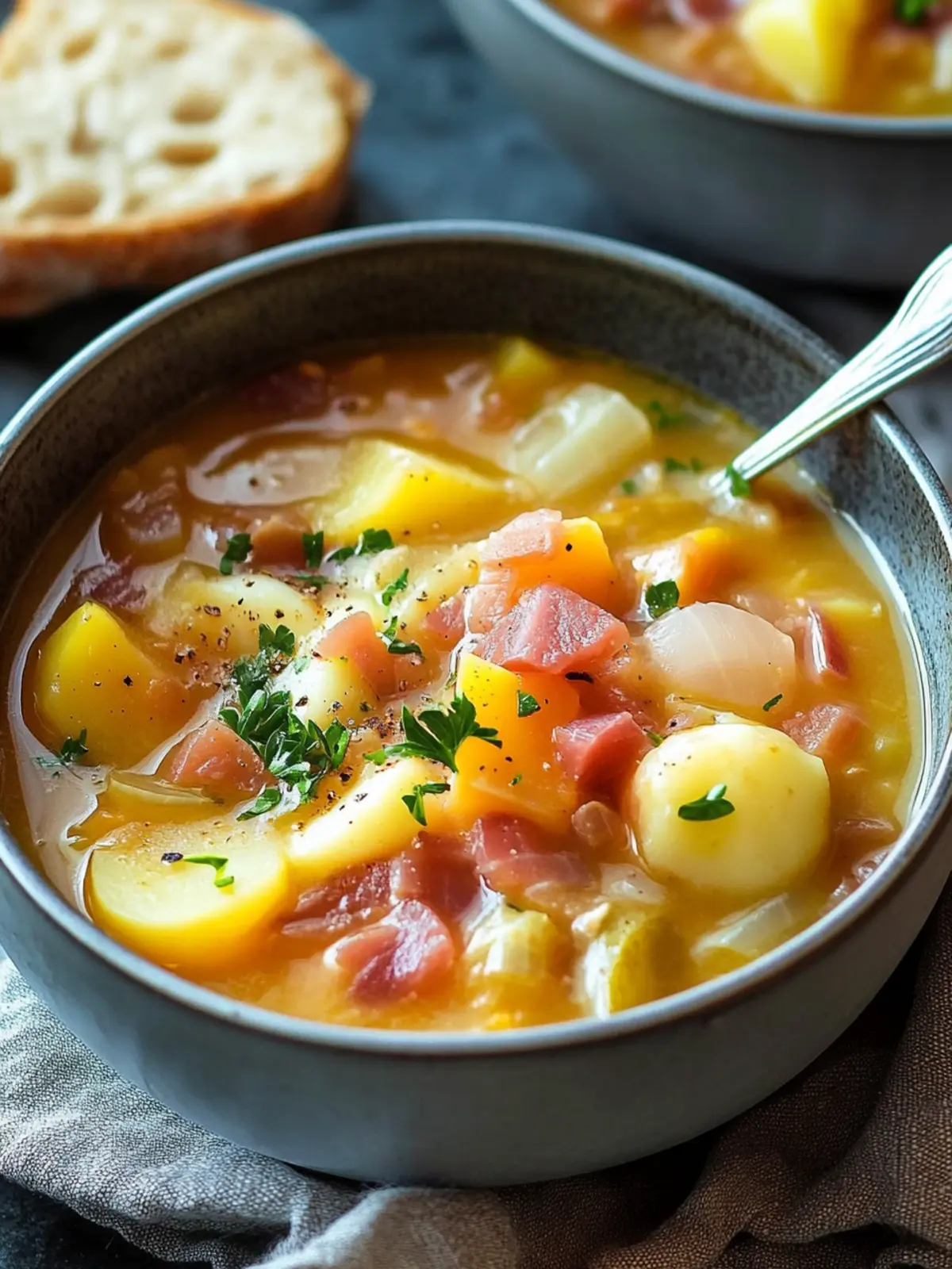 Irische Speck-, Kohl- und Kartoffelsuppe: Gemütlich und Herzhaft 4 Irisches Speck-, Kohl- und Kartoffelsuppe
