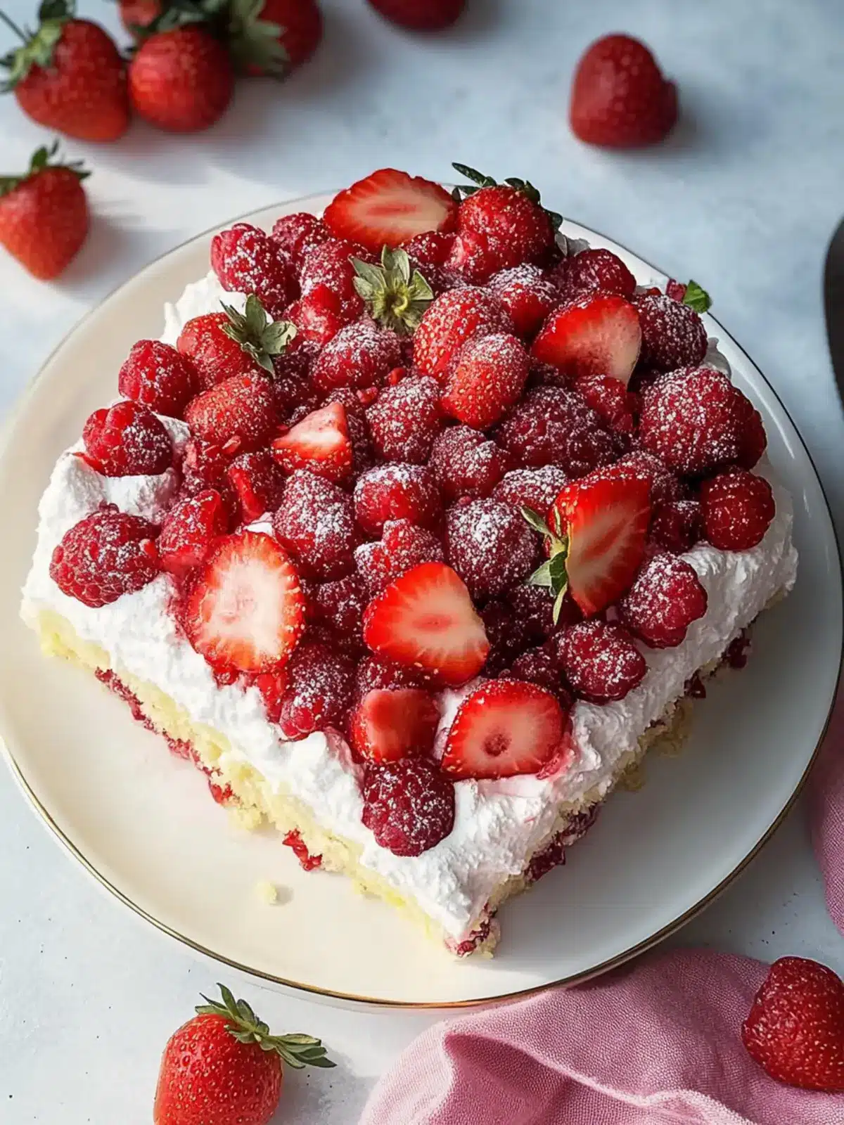 Fanta-Kuchen mit Erdbeeren – Erfrischender Genuss für jeden Tag 5 Fanta-Kuchen mit Erdbeeren