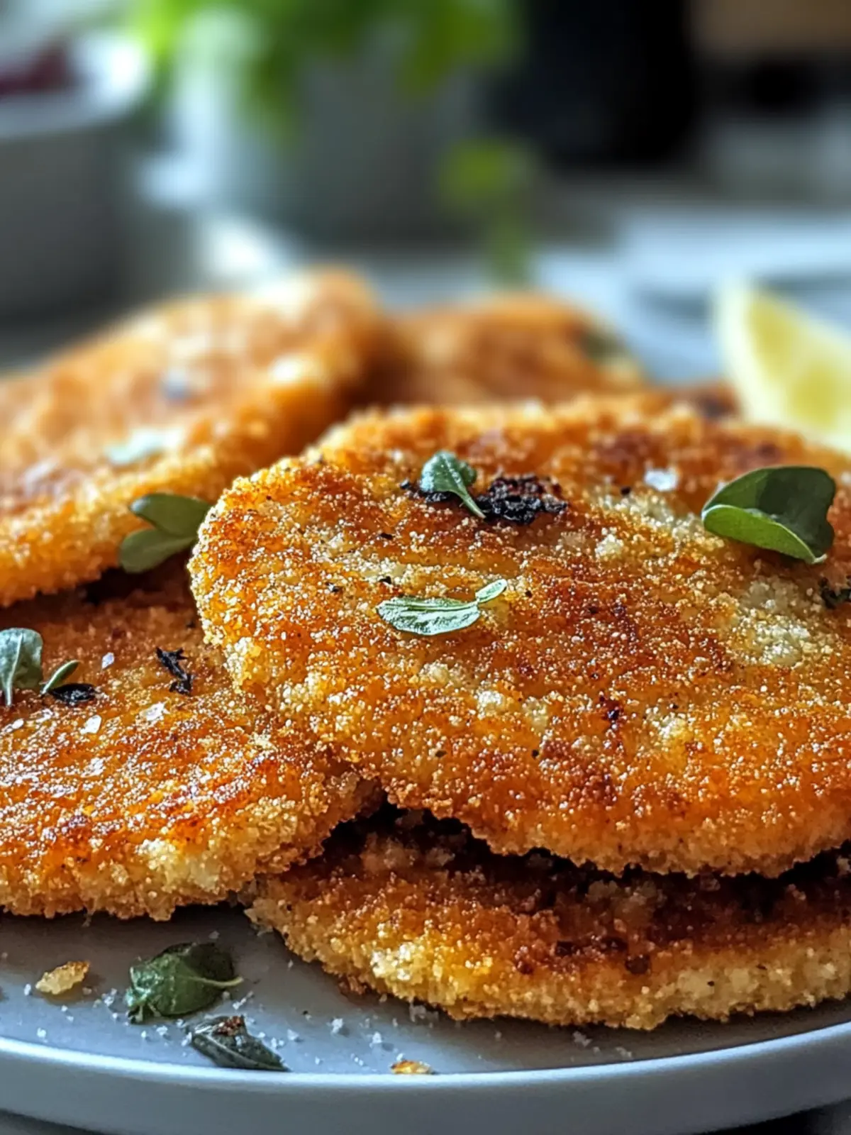 Veganer Schnitzel aus Haferflocken – Schnell und Köstlich! 4 Veganer Schnitzel aus