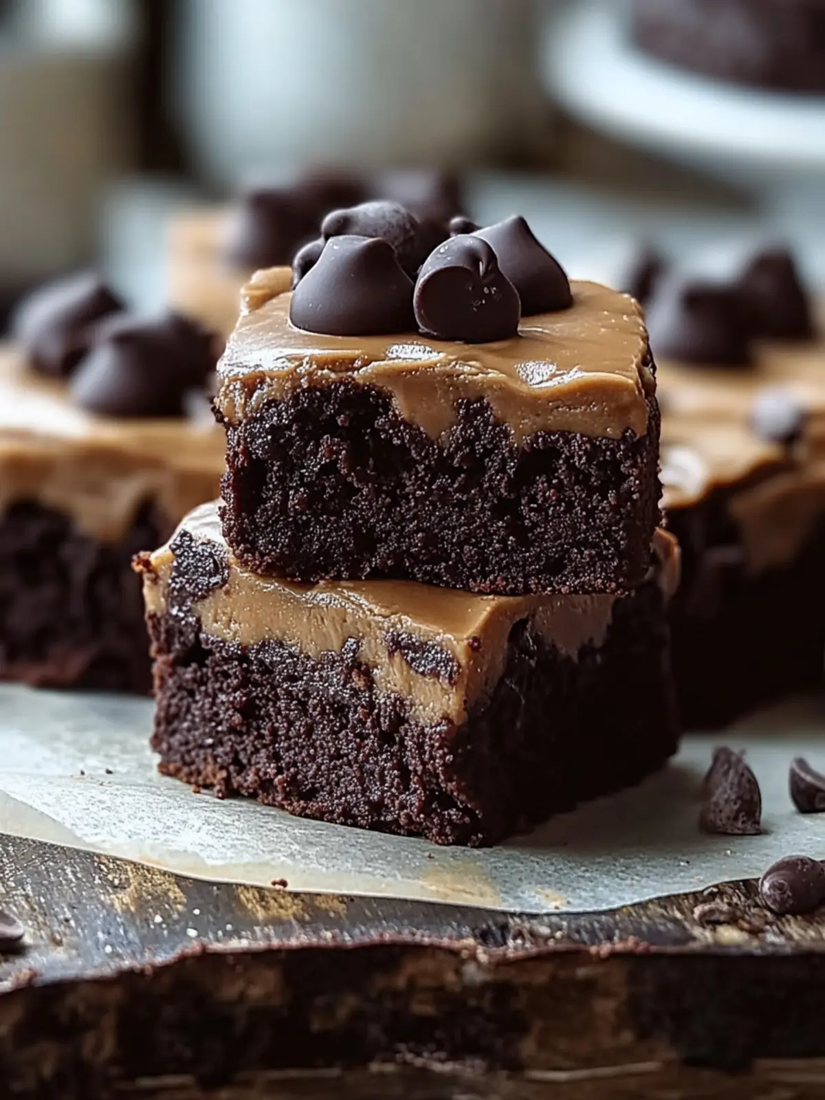 Schokoladenkeksteig Brownie Bites – Das perfekte 3-Schichten Vergnügen 3 Schokoladenkeksteig Brownie Bites – Die besten 3-Schichten Leckerei aller Zeiten