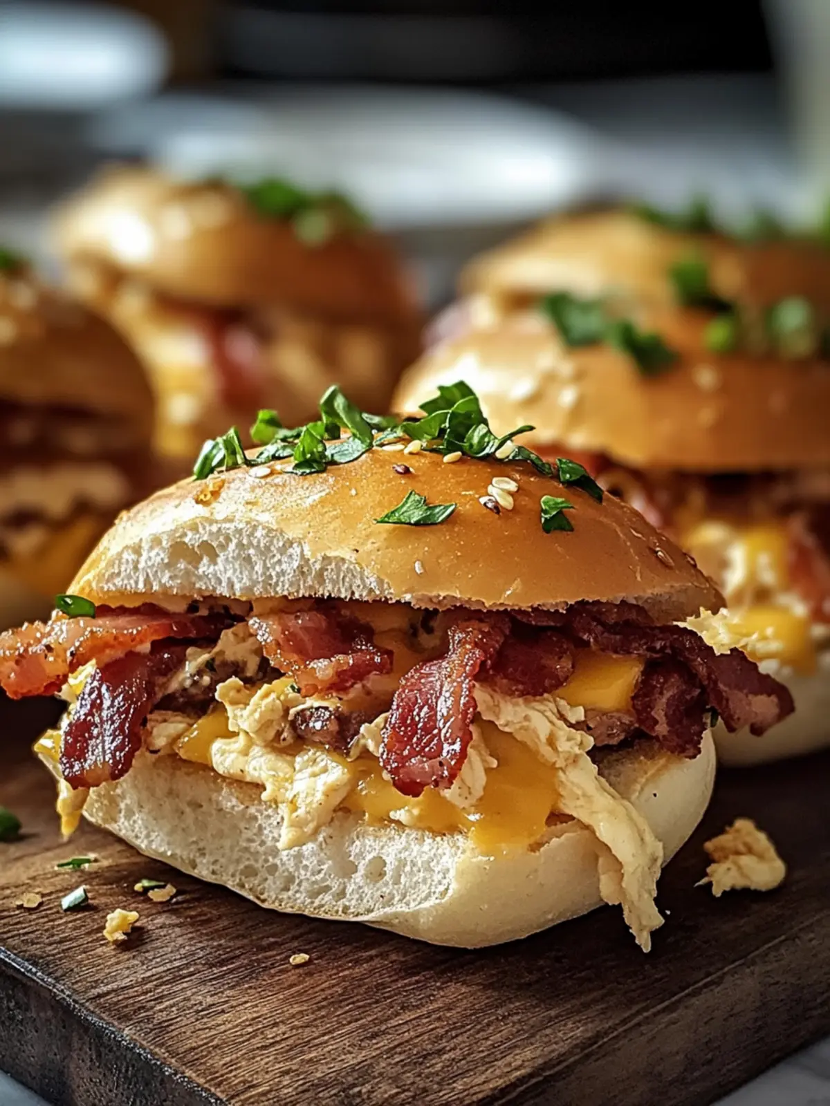 Hühnchen Speck Ranch Brötchen: Gesund und köstlich für alle 2 Hühnchen Speck Ranch Brötchen