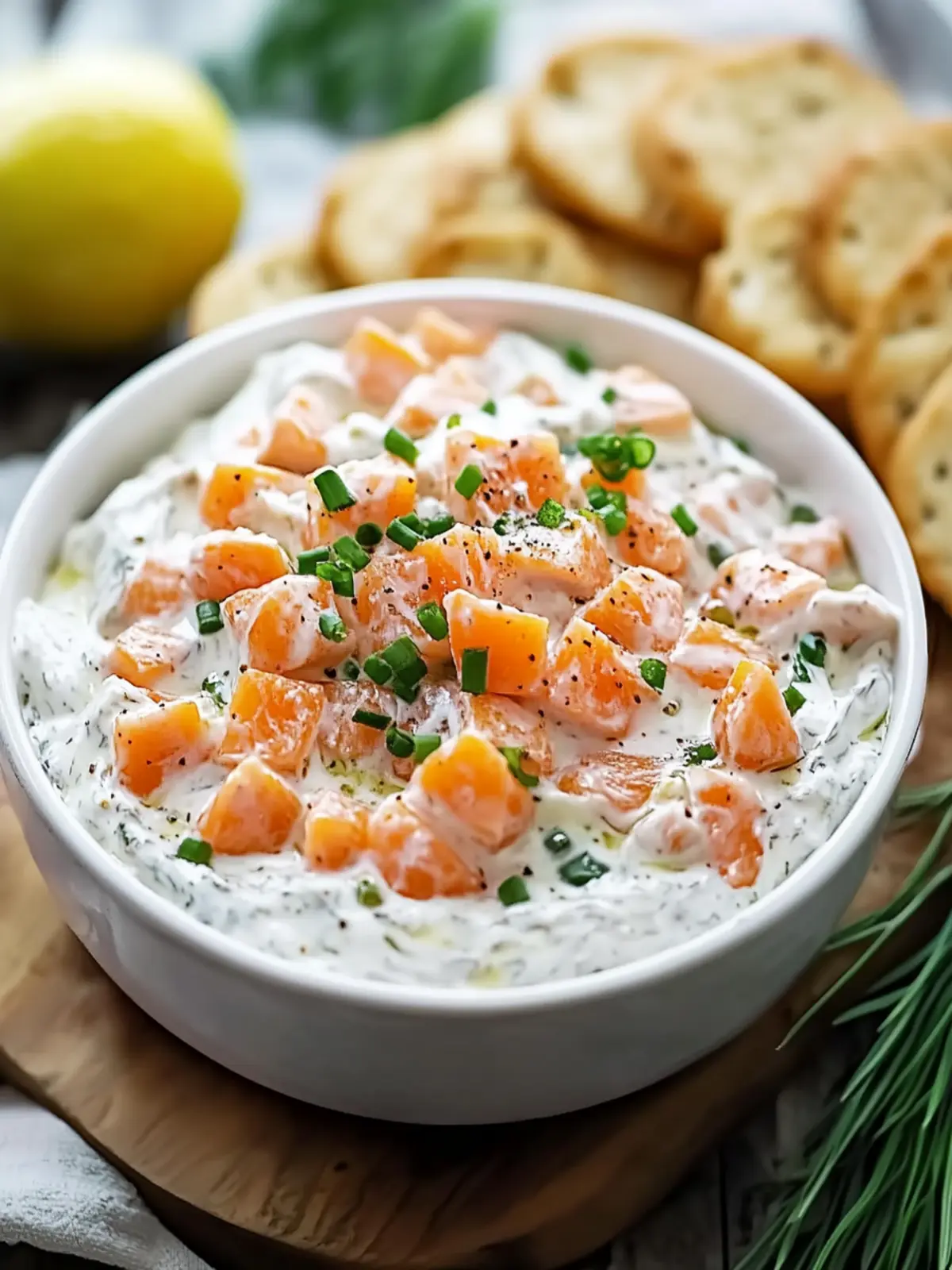 Unwiderstehlicher einfacher Räucherlachs-Dip in 5 Minuten genießen 4 Unwiderstehlicher einfacher Räucherlachs-Dip in nur 5 Minuten fertig