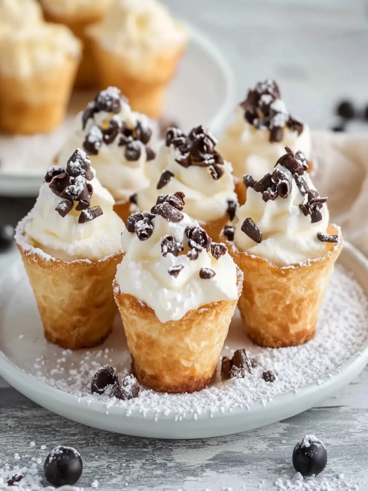 Mini Cannoli Tassen: Schnell & Einfach für süße Momente 2 Mini Cannoli Tassen: Mein Lieblings-Einfaches Dessert-Shortcut