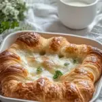 Cremiger Croissant Frühstücksauflauf für entspannte Morgen 10 Croissant Frühstücksauflauf