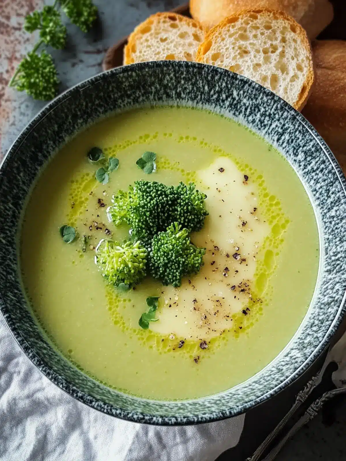 Cremige Brokkolisuppe mit Käse – Ein wärmendes Komfortessen 3 Brokkolisuppe mit Käse