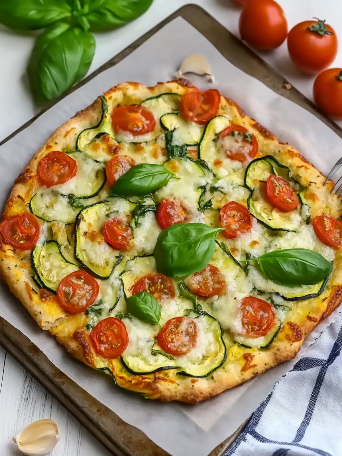 Zucchini Pizza: Gesund und Lecker für Deinen Abendgenuss 2 Zucchini Pizza