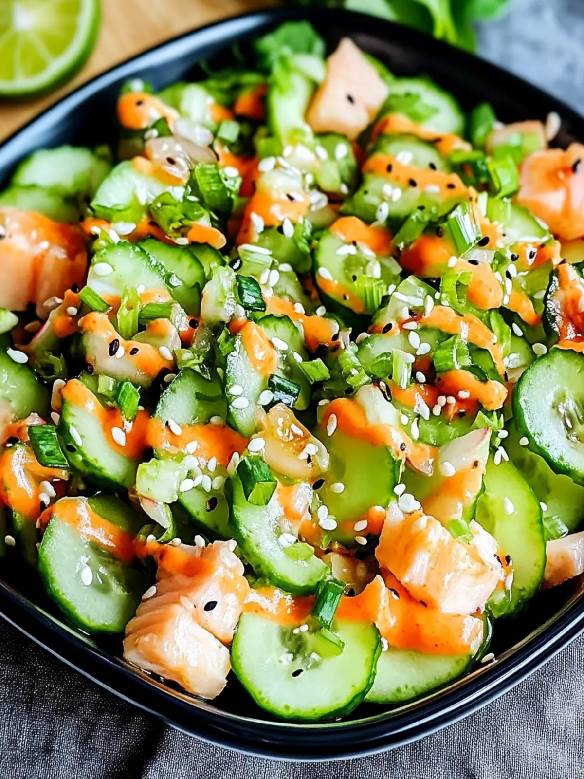 California-Rollen Gurkensalat: Schnell und Gesund Genießen 3 California-Rollen Gurkensalat: Ein Erfrischendes Gesundes Vergnügen