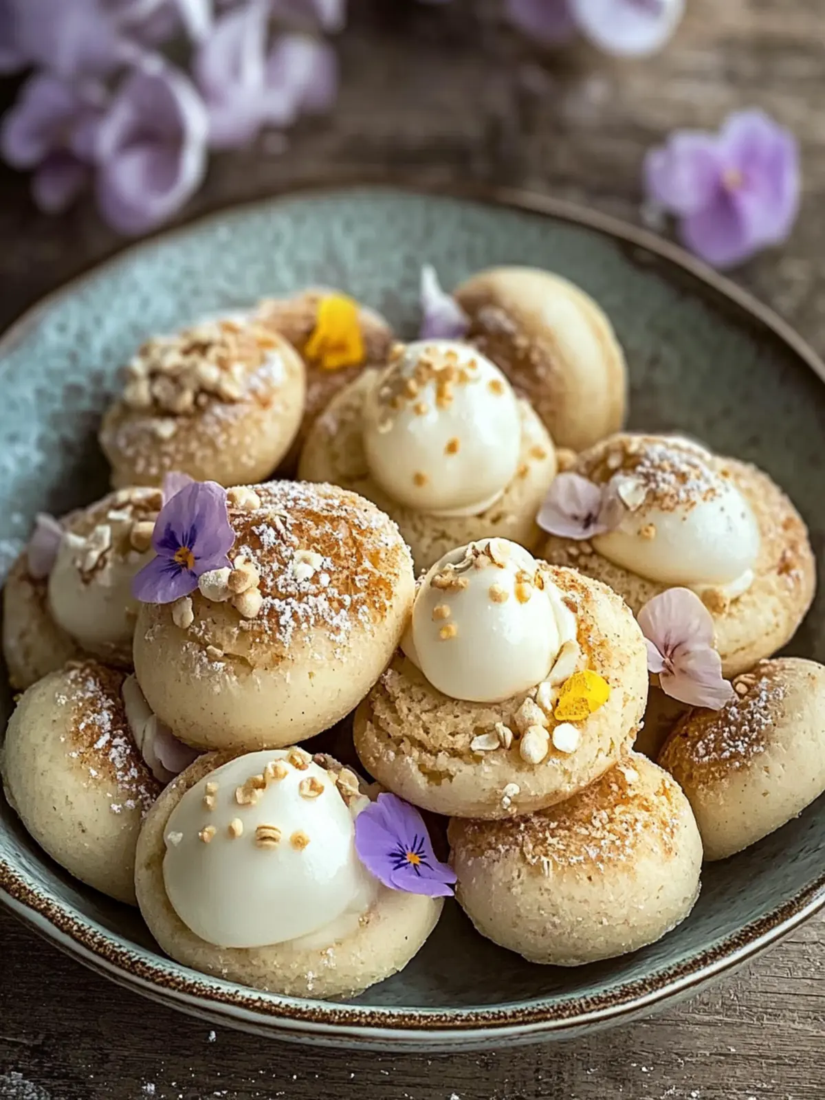 Mini-Ei-Kekse: Fröhliche, weiche Plätzchen für Ostern 4 Mini-Ei-Kekse