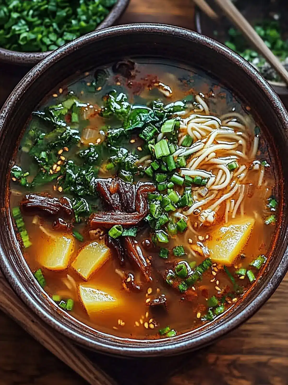 Herzhafte koreanische Wintersuppe für warme Gemütlichkeit 3 Koreanischer Wintersuppe