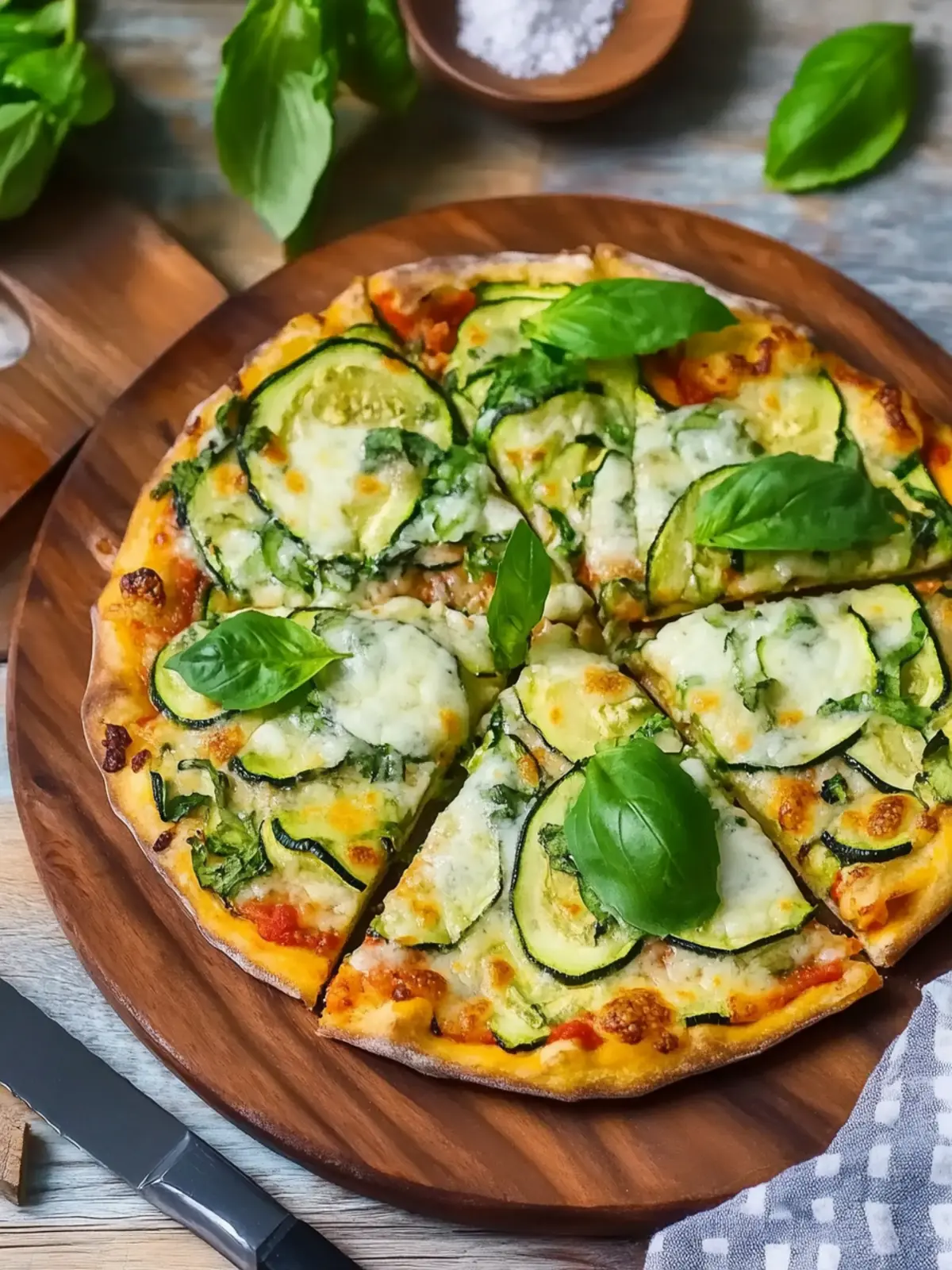 Zucchini Pizza: Gesund und Lecker für Deinen Abendgenuss 5 Zucchini Pizza