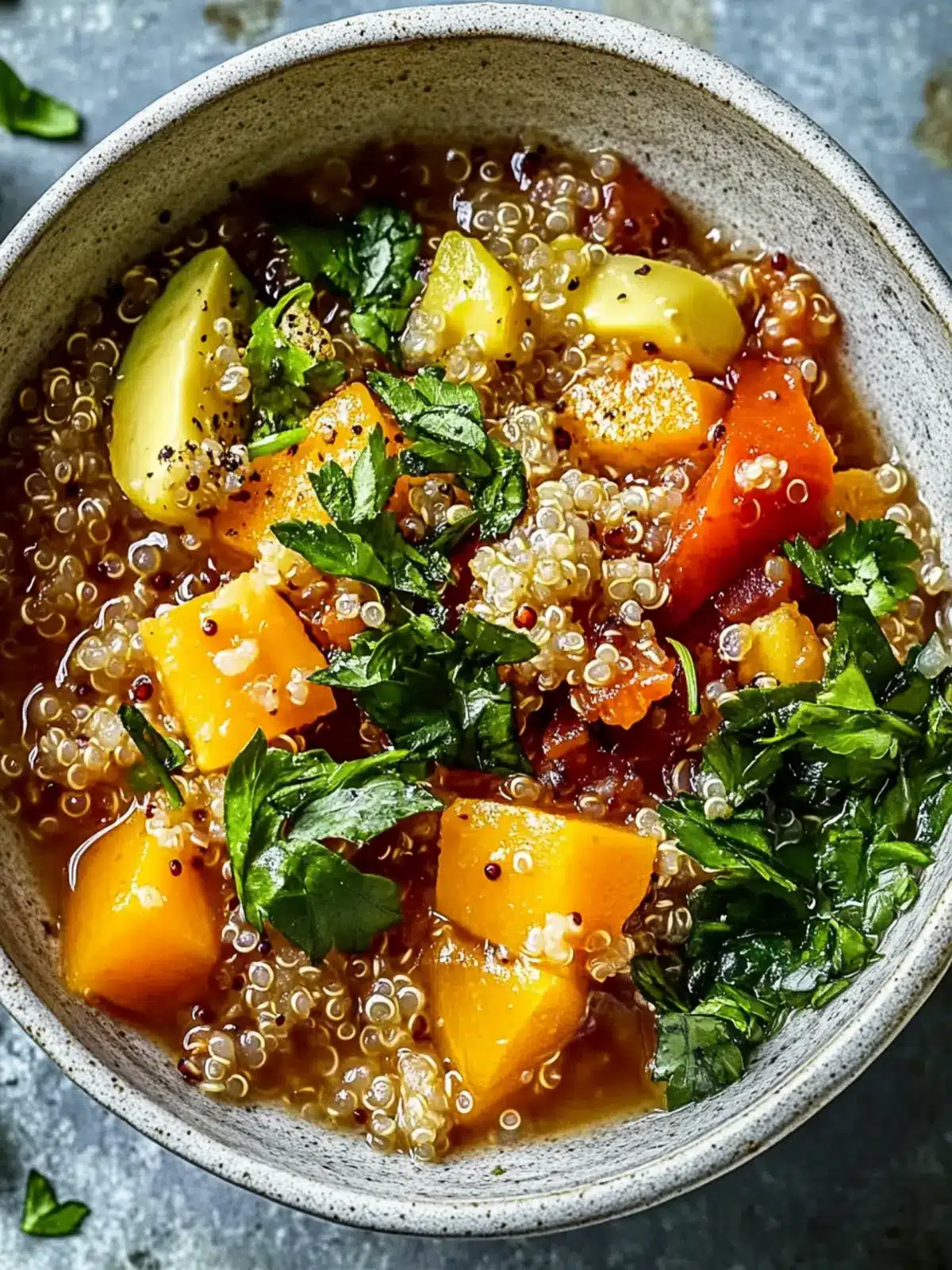 Hühnereintopf mit Quinoa und Kürbis für herbstliche Wohlfühlmomente 5 Hühnereintopf mit Quinoa und Kürbis